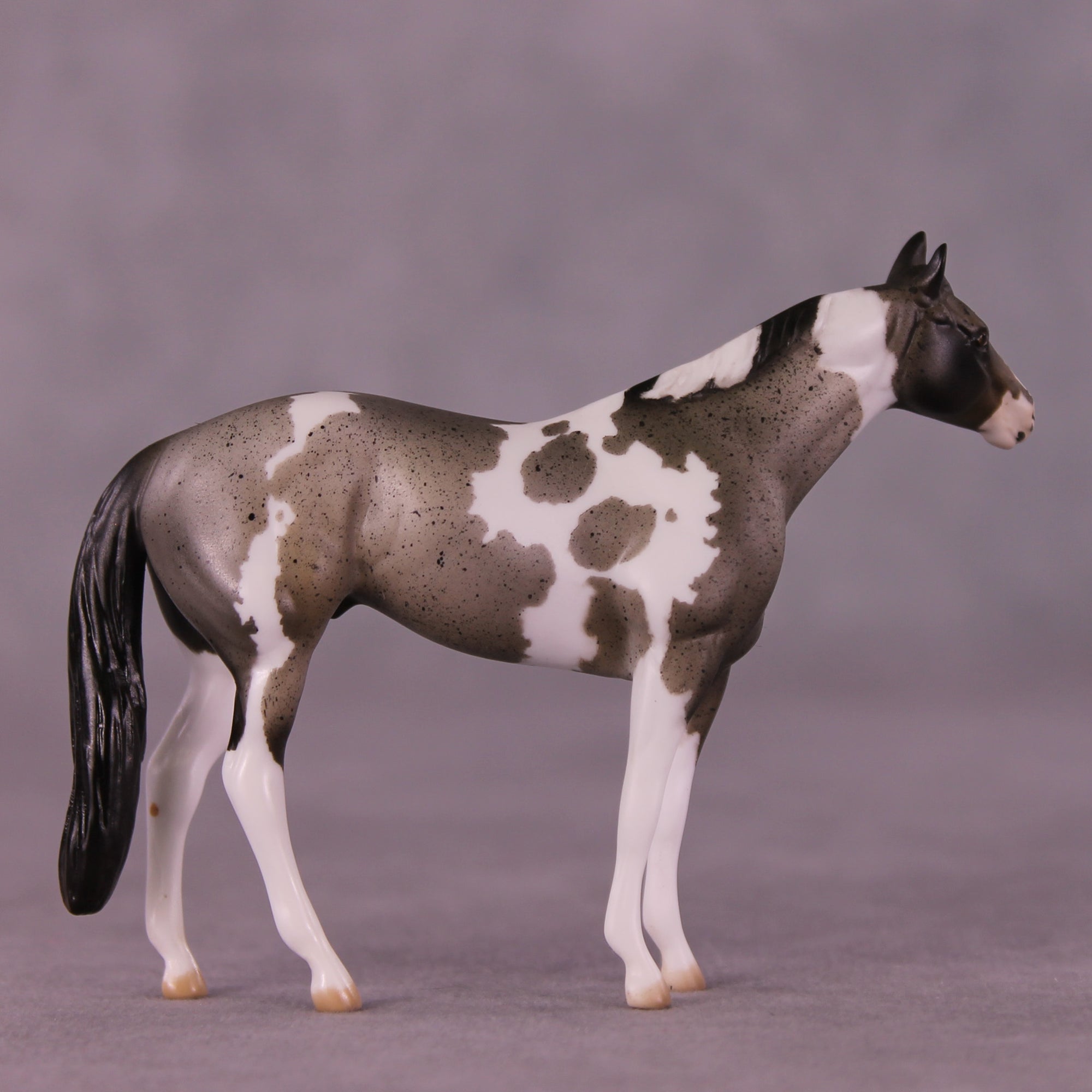 Tillamook OOAK Chip Stock Horse by Julie Keim Special Chip Drop