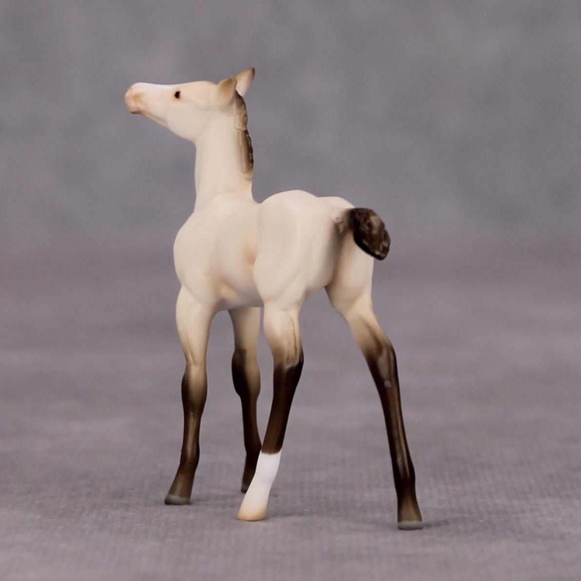 Moon Flower OOAK Champagne Chip Foal By Ashley Palmer MM24 MHP Auction