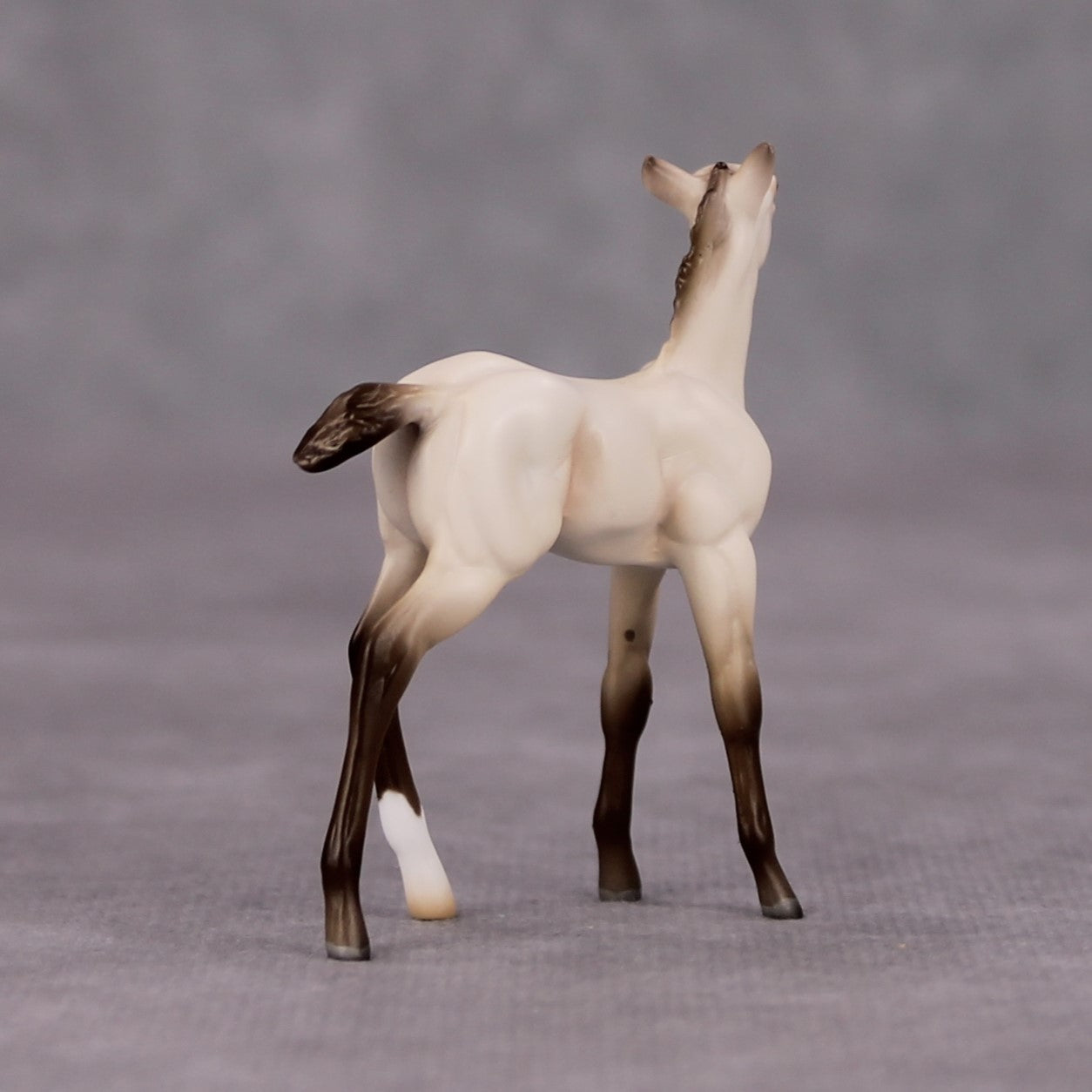 Moon Flower OOAK Champagne Chip Foal By Ashley Palmer MM24 MHP Auction