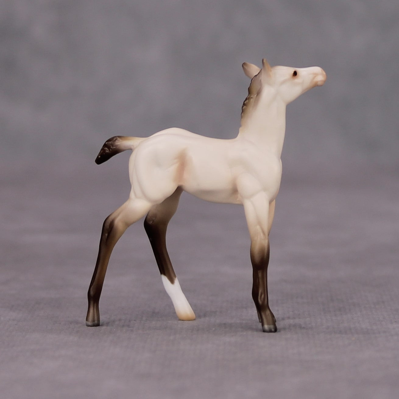 Moon Flower OOAK Champagne Chip Foal By Ashley Palmer MM24 MHP Auction