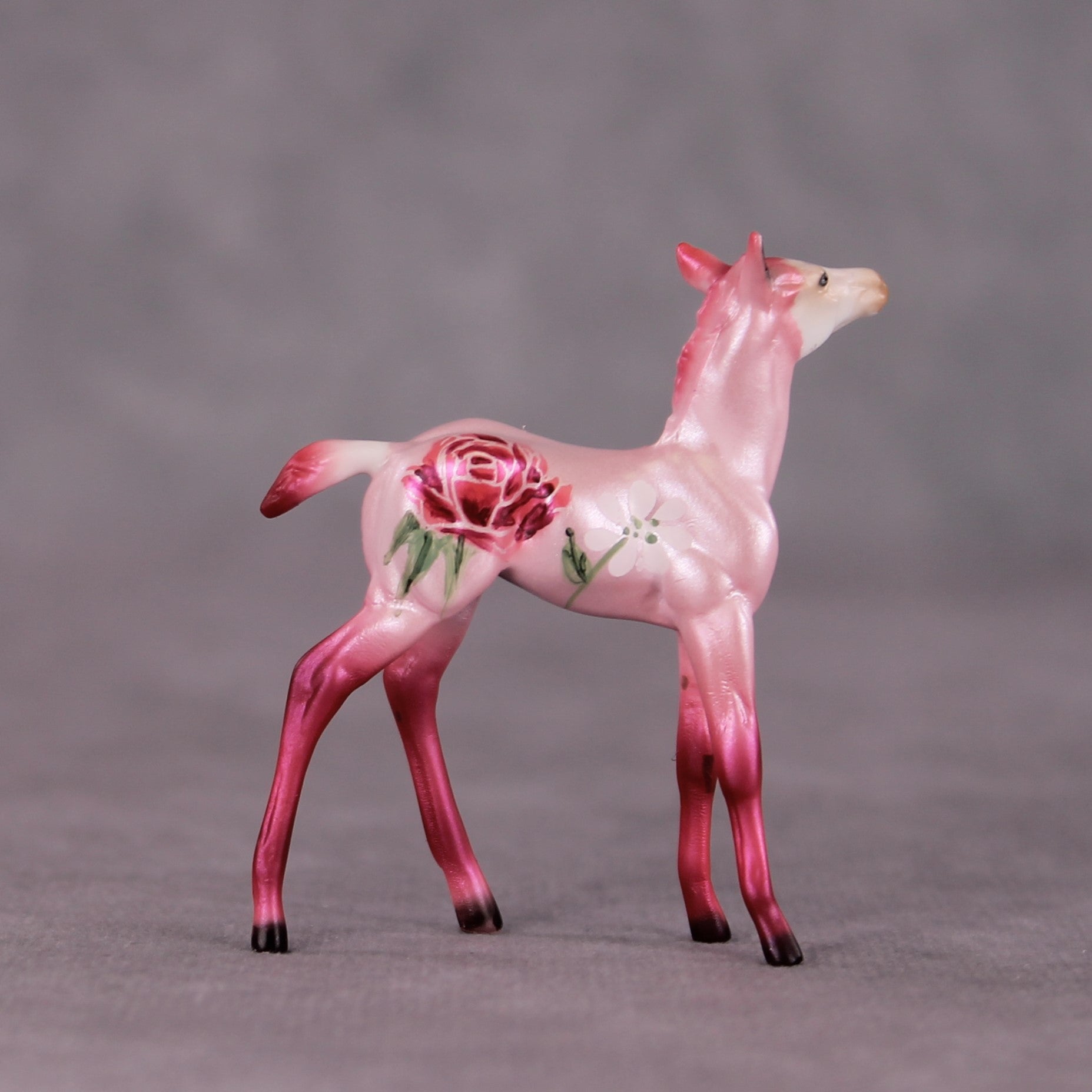 "Petalode" &amp; "Ant" Foal Chip By Dawn Quick May Flower Series FS25
