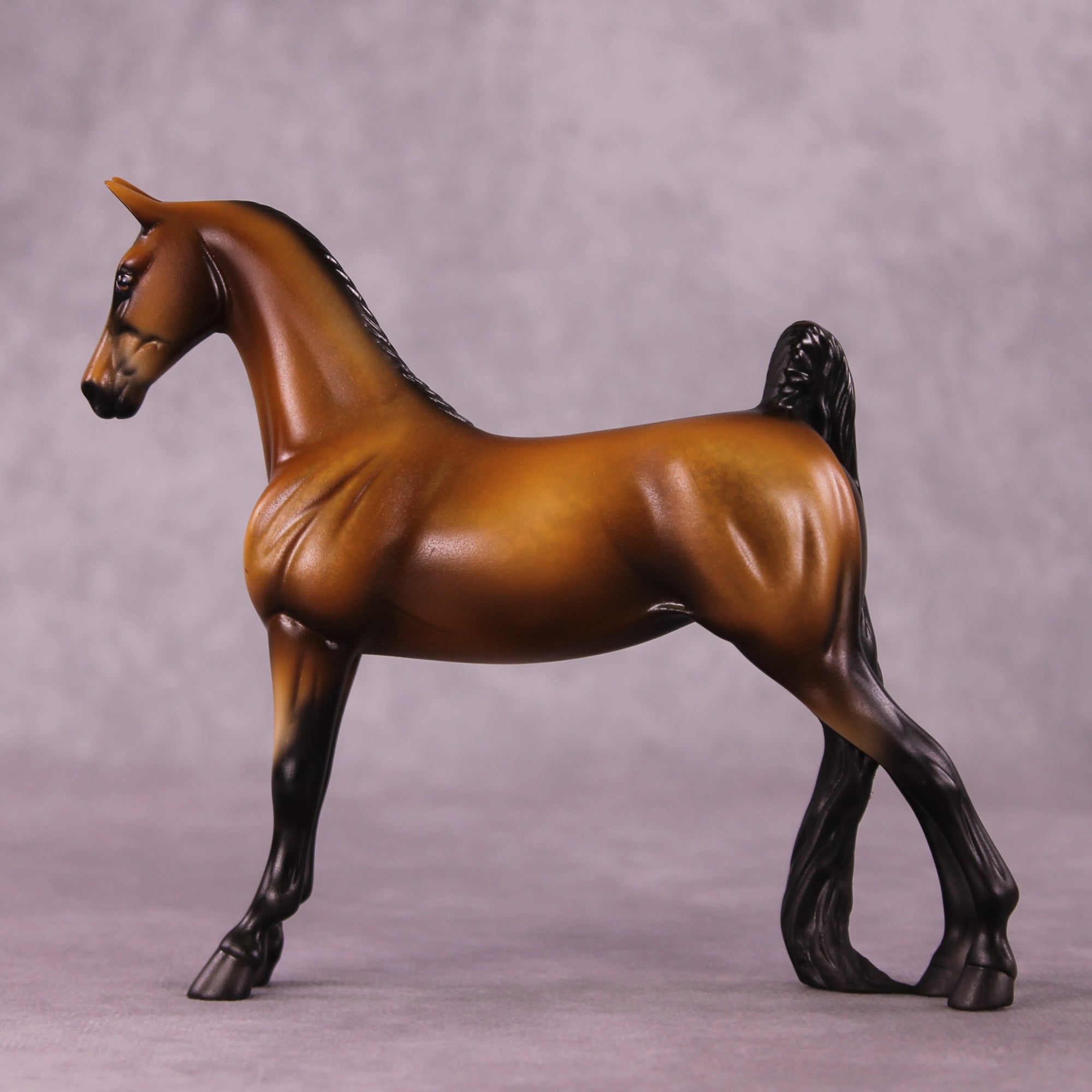 Thistle OOAK Pebble Saddlebred by Kike Duarte EQ25