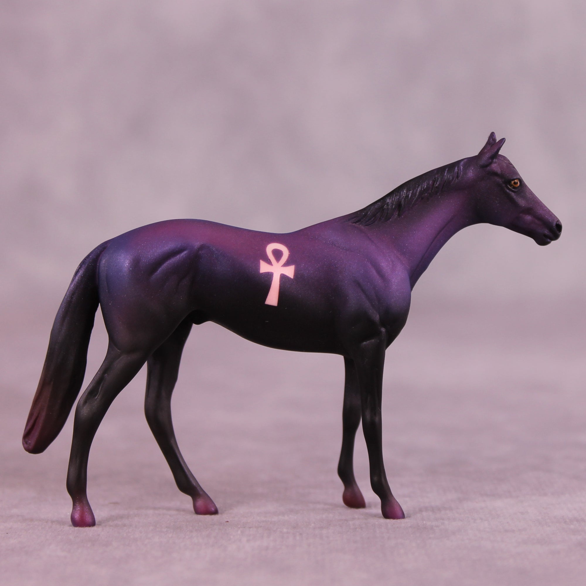 Skull Pharaoh OOAK Chip Thoroughbred by Kike (Enrique) Duarte CL25