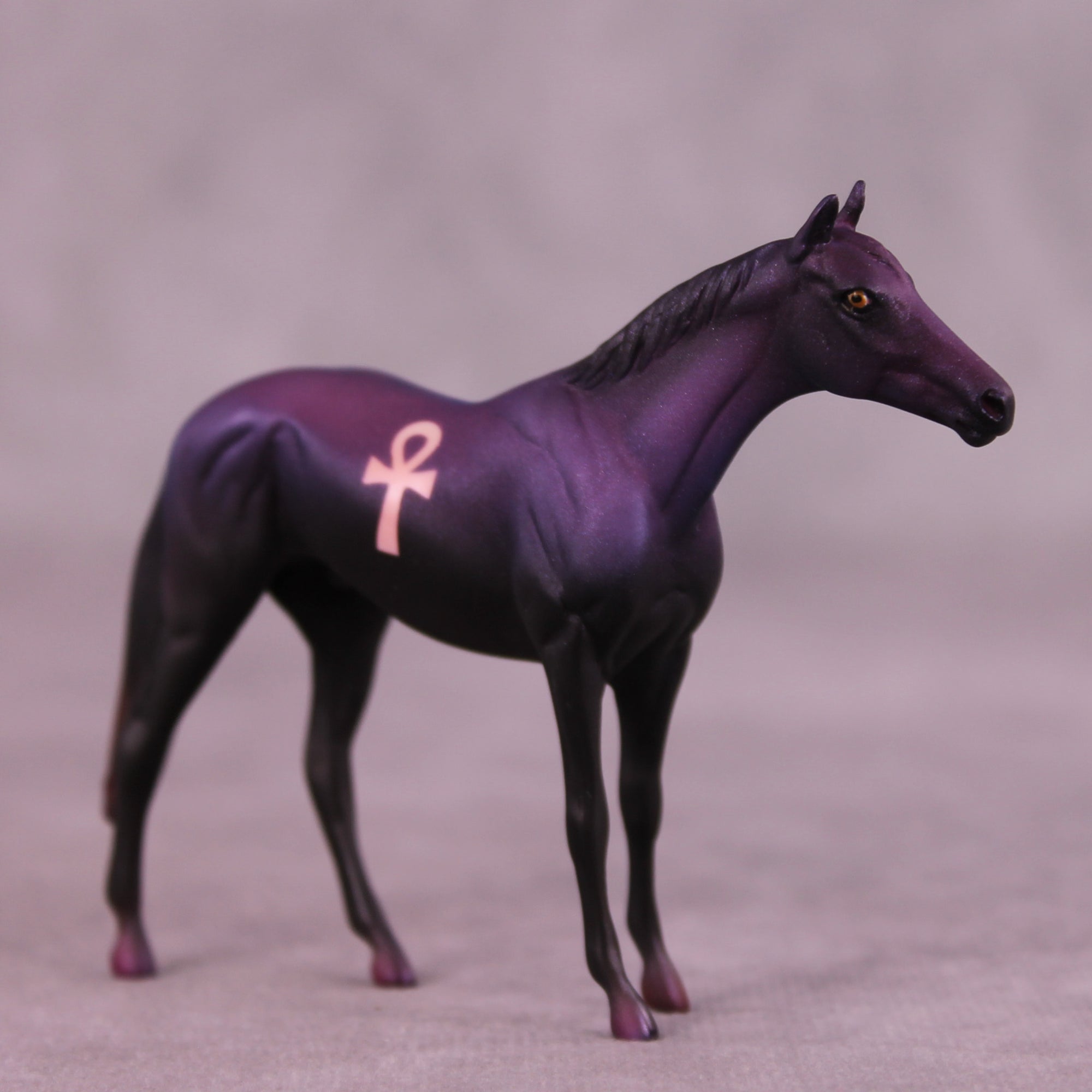 Skull Pharaoh OOAK Chip Thoroughbred by Kike (Enrique) Duarte CL25