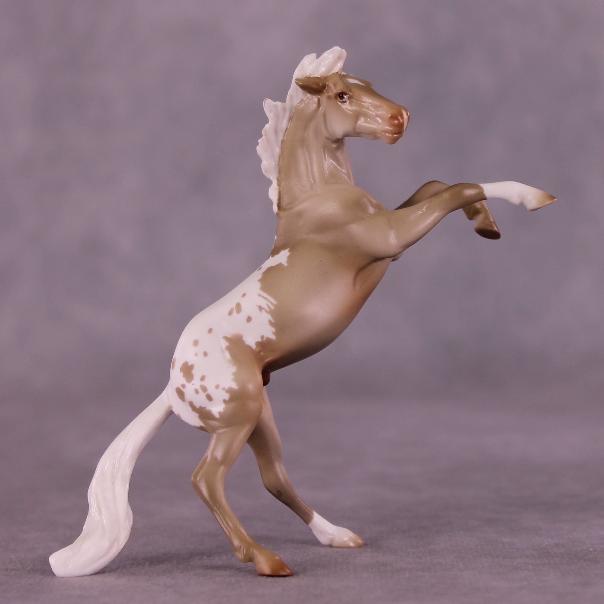 Harney OOAK Chip Rearing Horse by Julie Keim Special Chip Drop