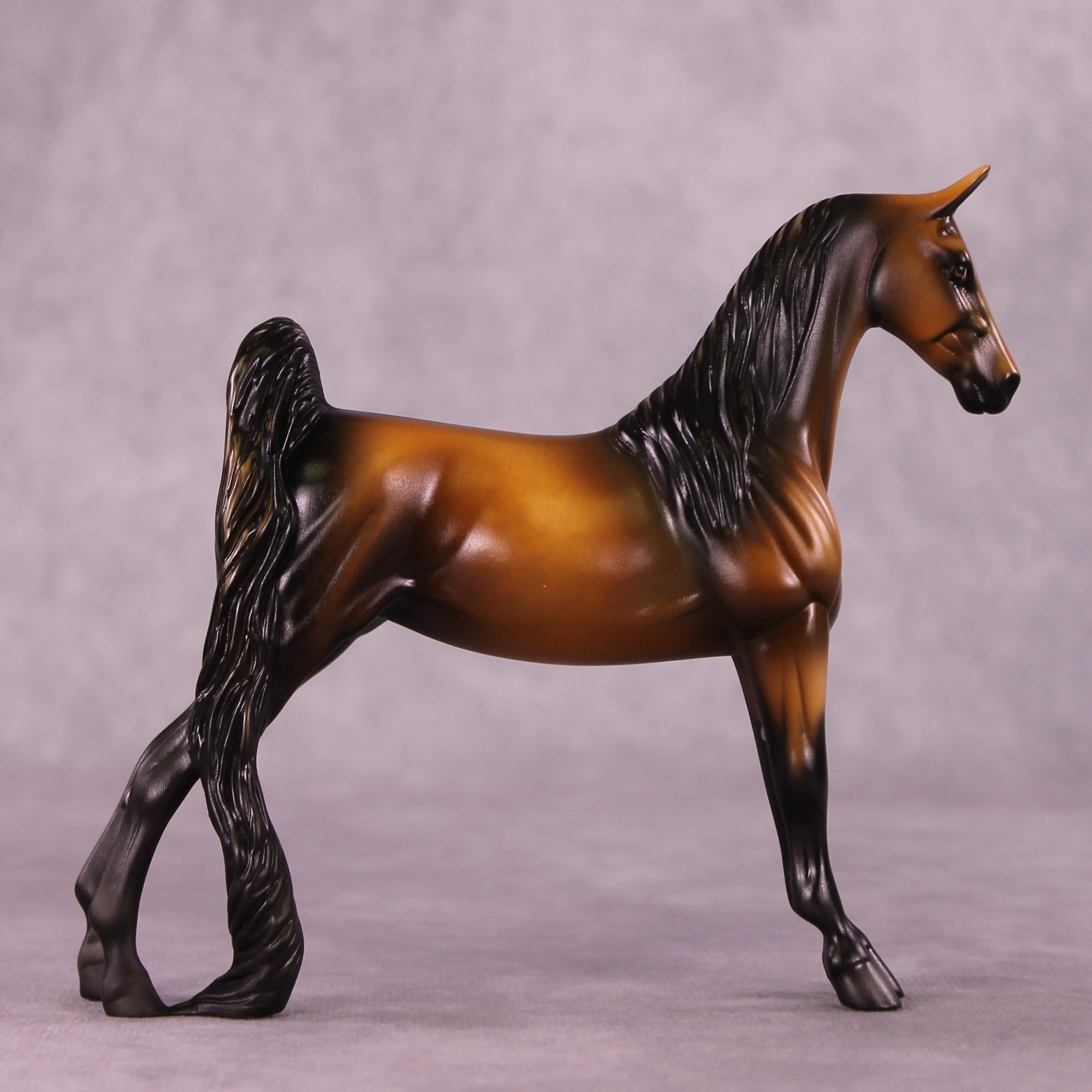 Thistle OOAK Pebble Saddlebred by Kike Duarte EQ25