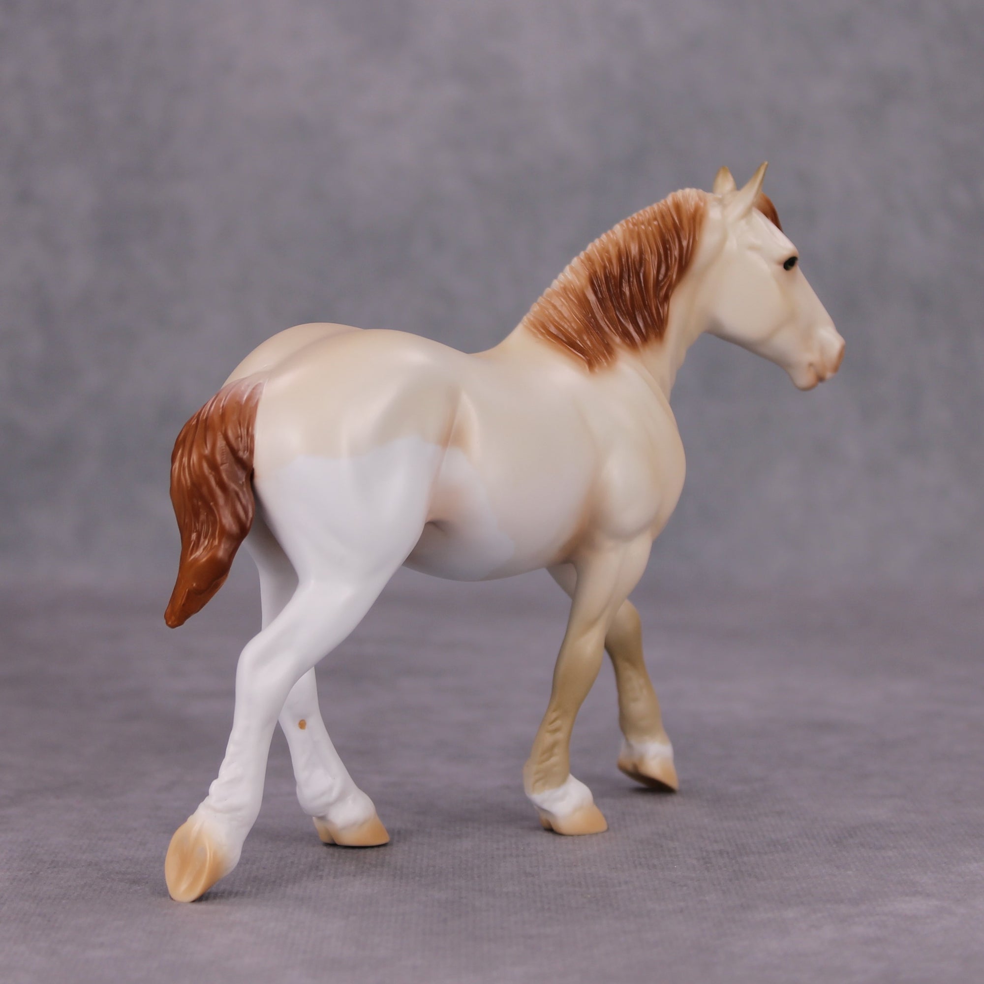 Sweet Pumpkin OOAK Perlino Splash Pebble Draft By Ashley Palmer MM24 MHP Auction