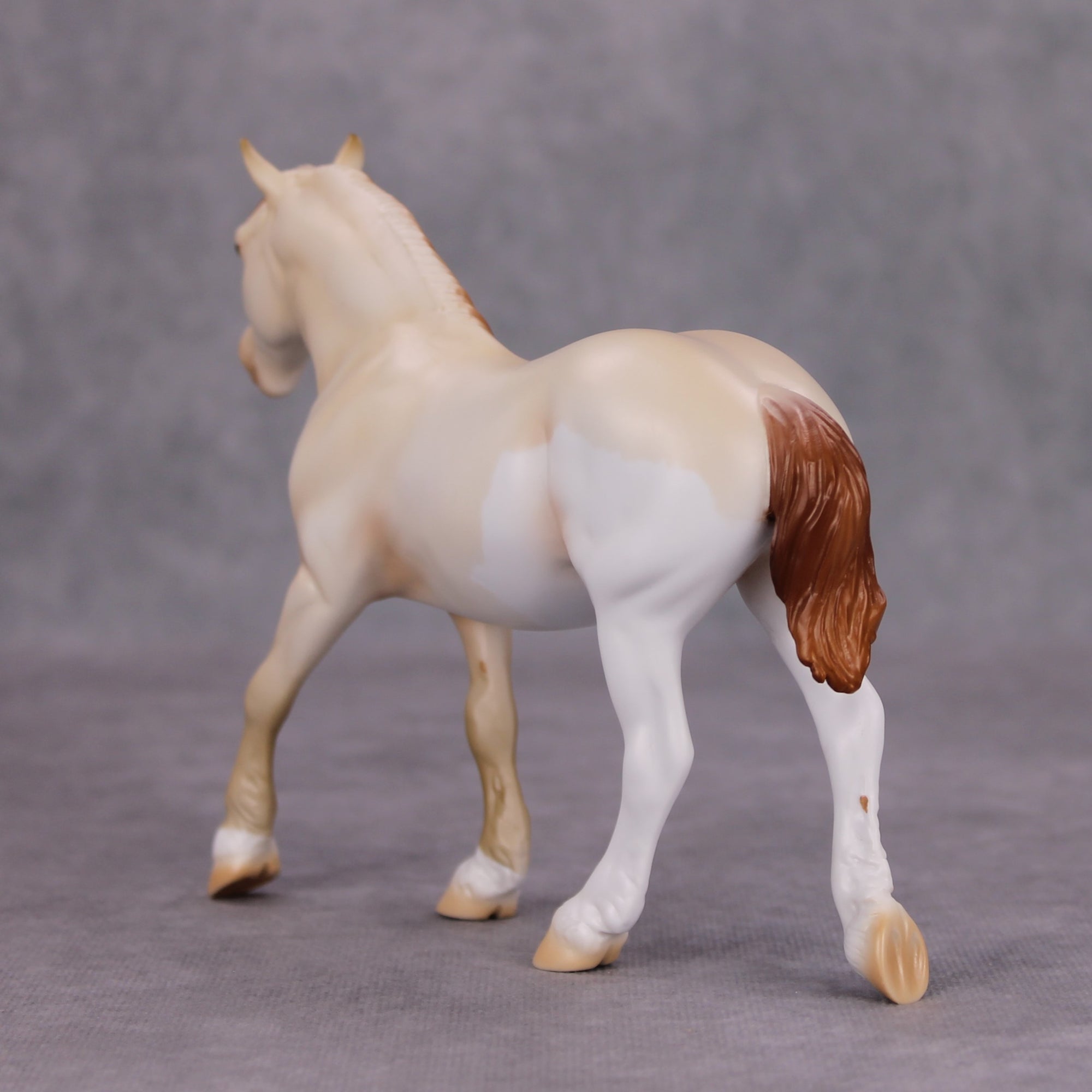 Sweet Pumpkin OOAK Perlino Splash Pebble Draft By Ashley Palmer MM24 MHP Auction