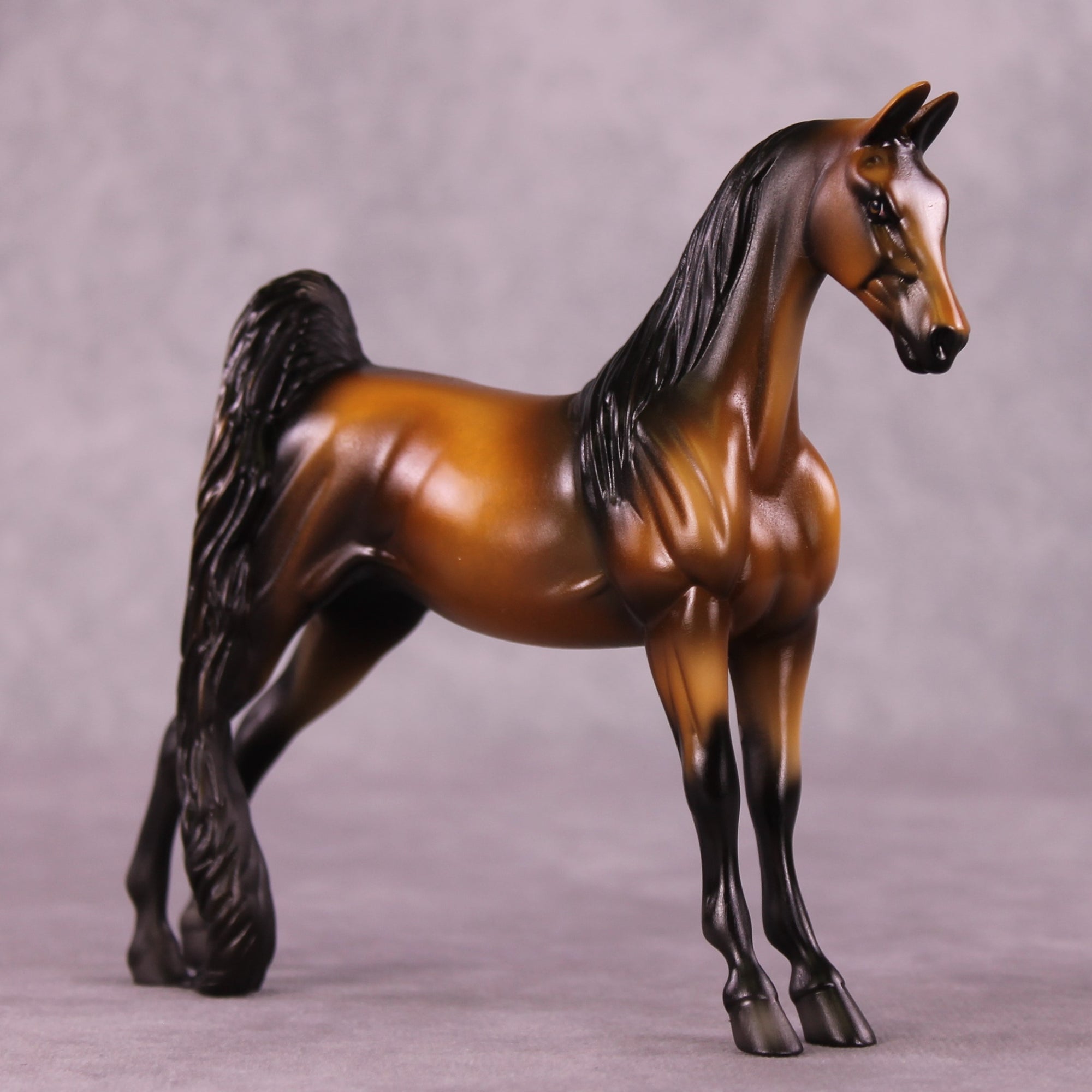 Thistle OOAK Pebble Saddlebred by Kike Duarte EQ25