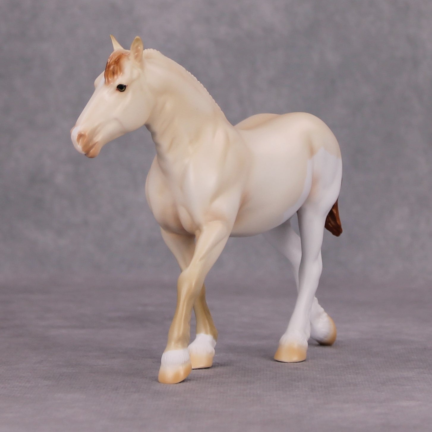 Sweet Pumpkin OOAK Perlino Splash Pebble Draft By Ashley Palmer MM24 MHP Auction