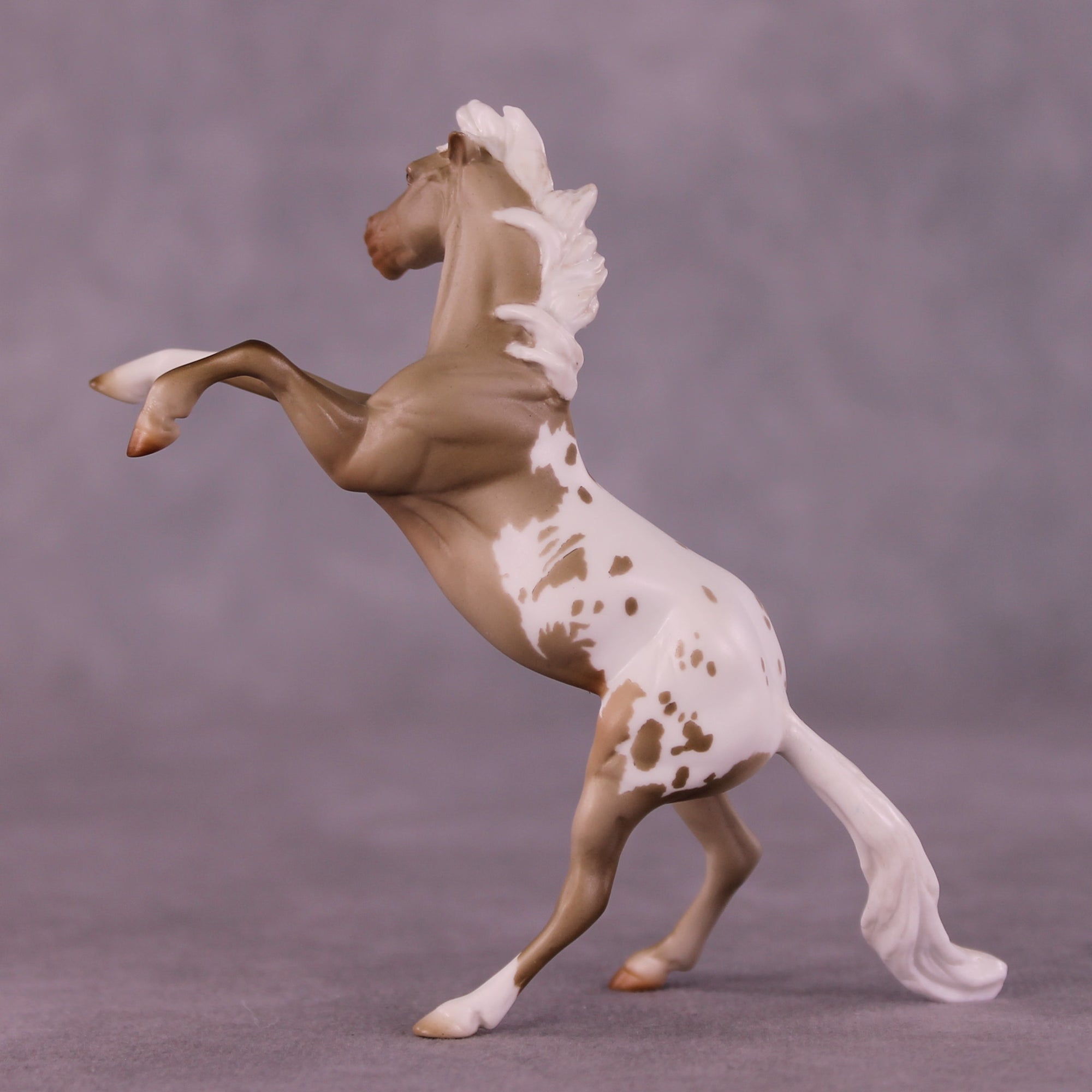 Harney OOAK Chip Rearing Horse by Julie Keim Special Chip Drop