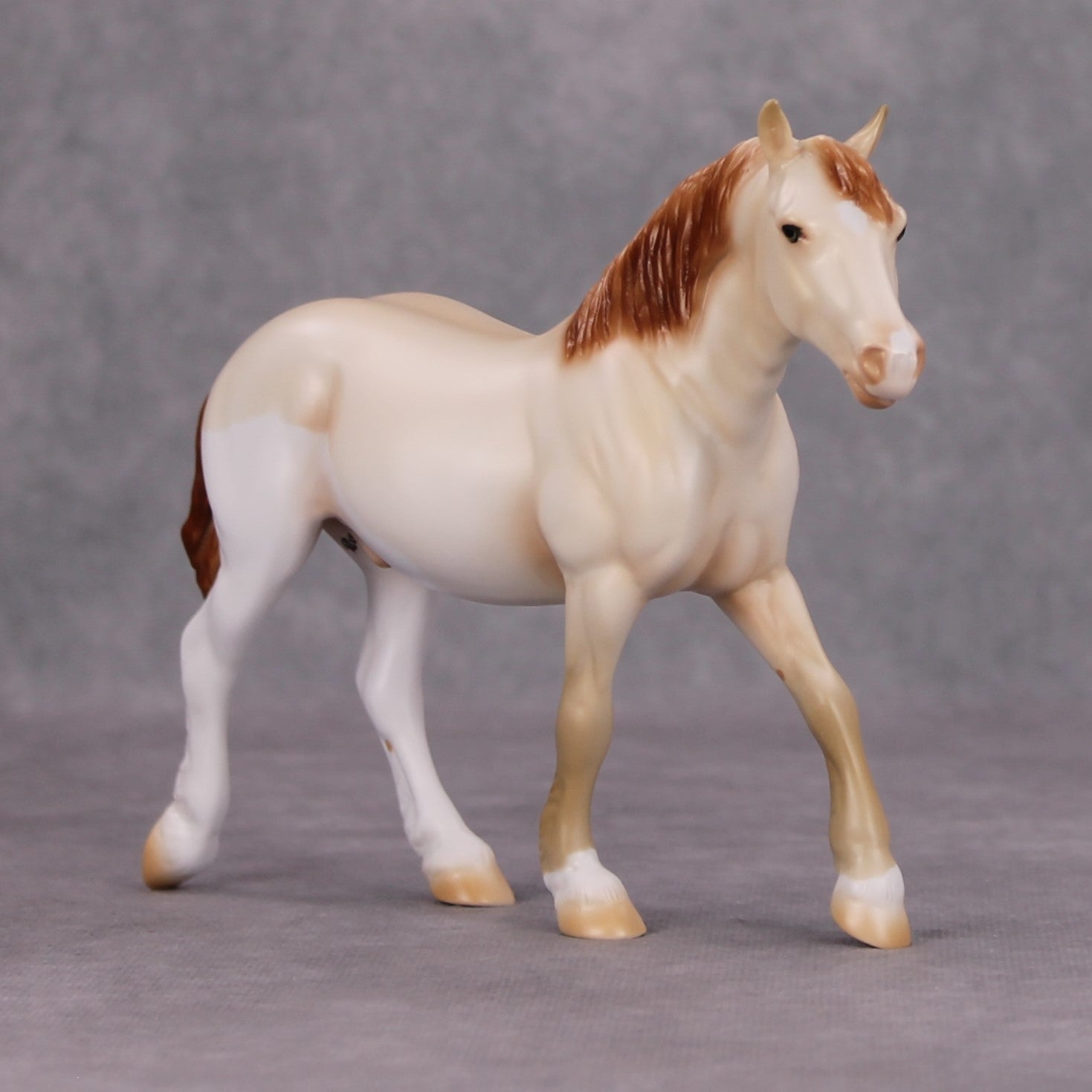 Sweet Pumpkin OOAK Perlino Splash Pebble Draft By Ashley Palmer MM24 MHP Auction