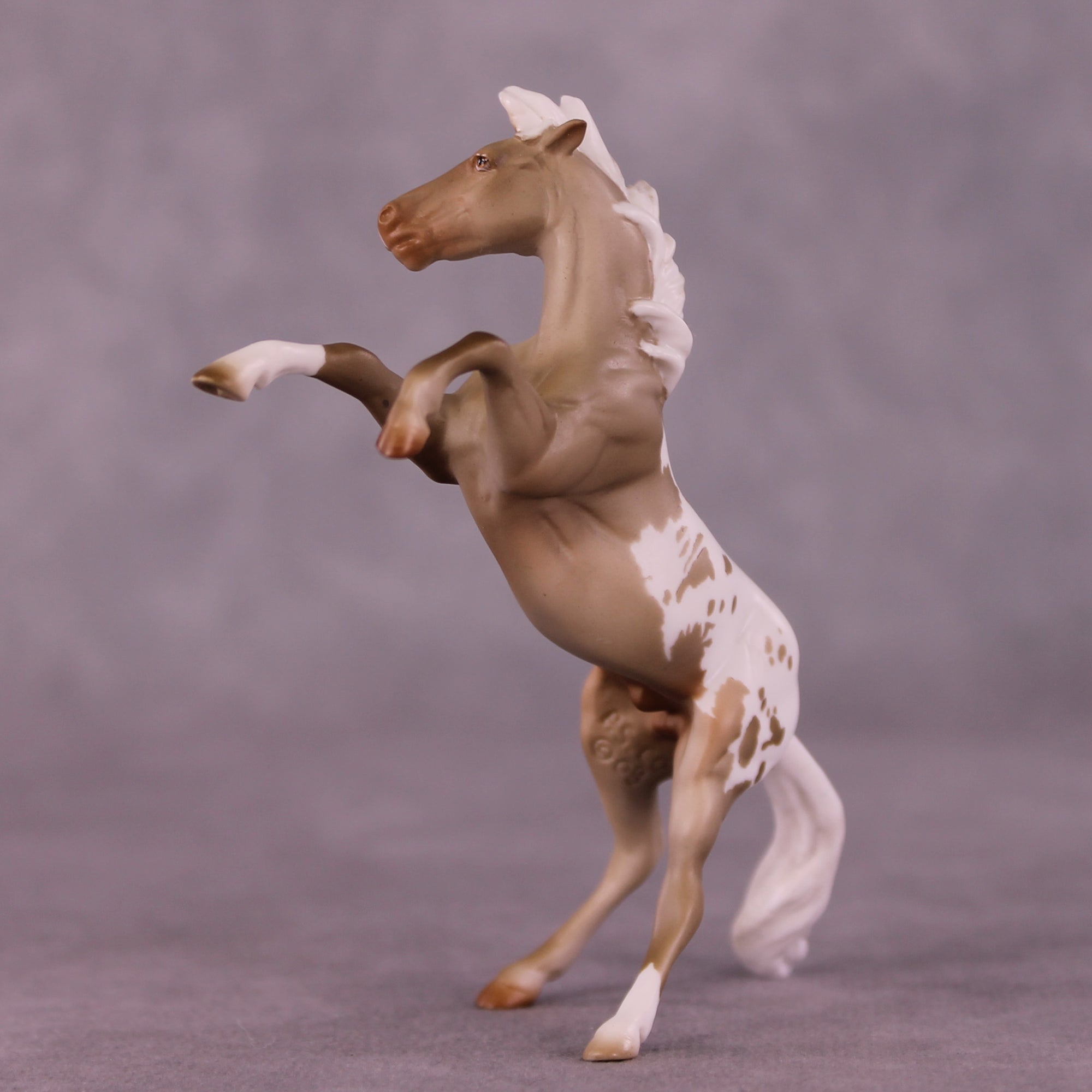 Harney OOAK Chip Rearing Horse by Julie Keim Special Chip Drop