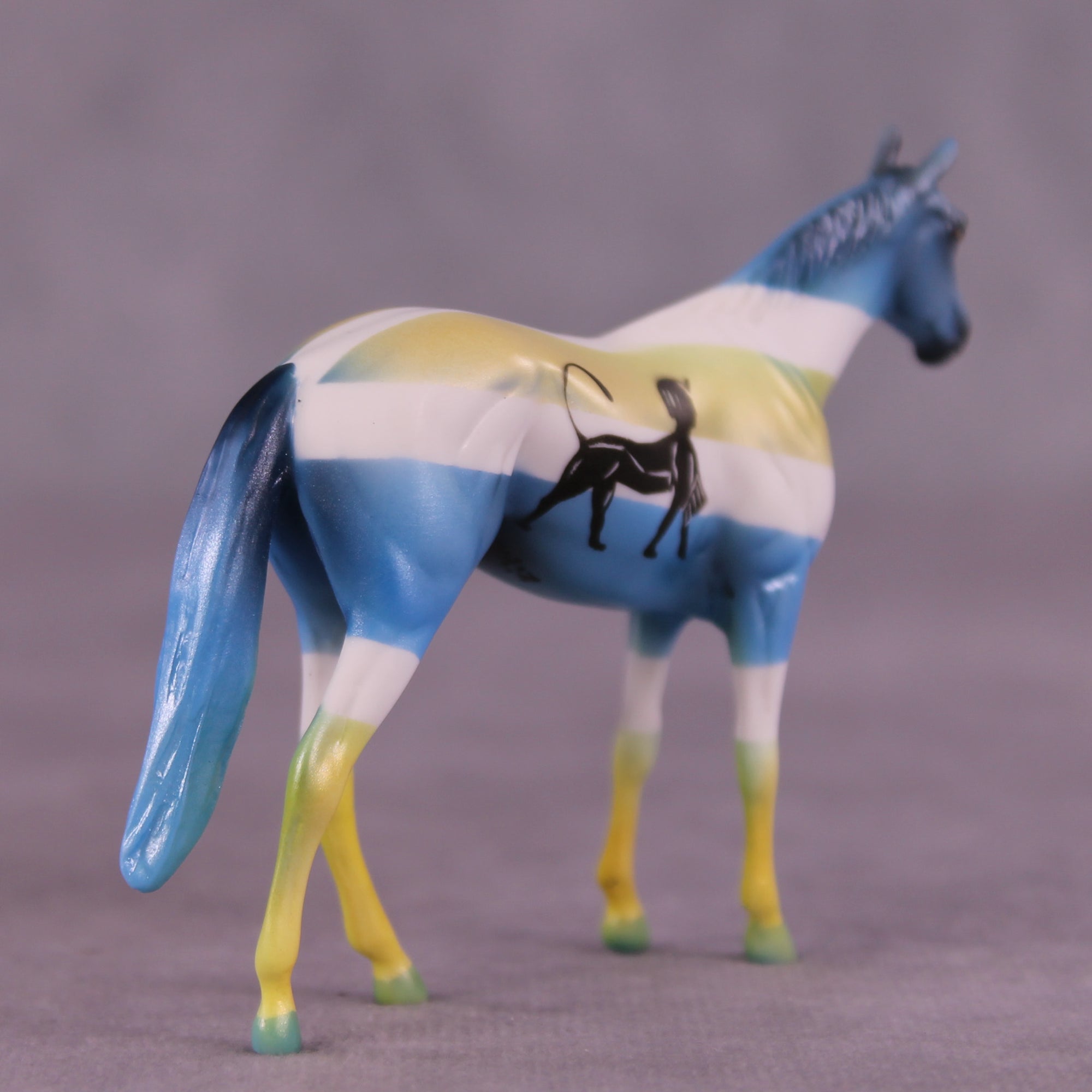 More Than Cats OOAK Chip Thoroughbred by Kike (Enrique) Duarte CL25