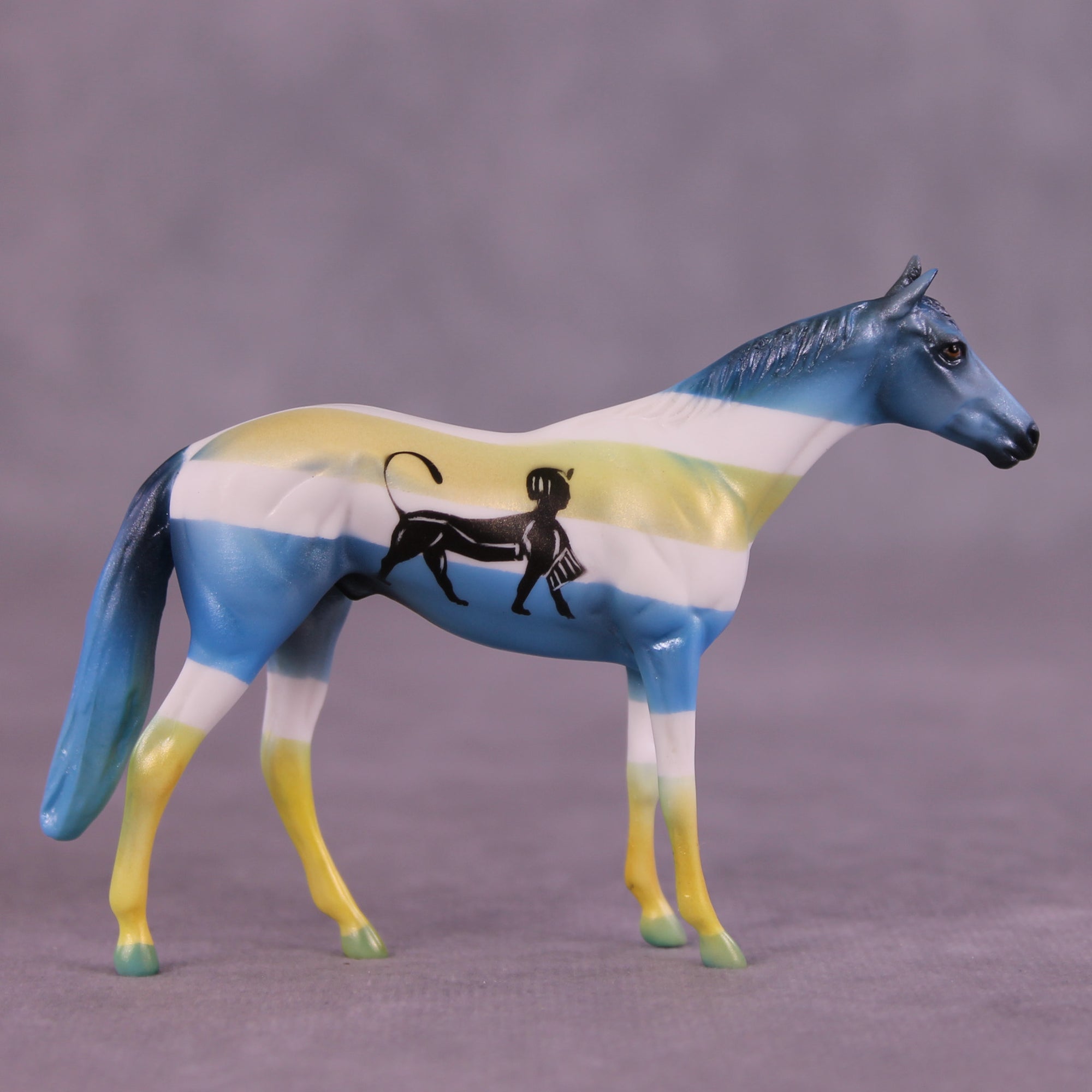 More Than Cats OOAK Chip Thoroughbred by Kike (Enrique) Duarte CL25