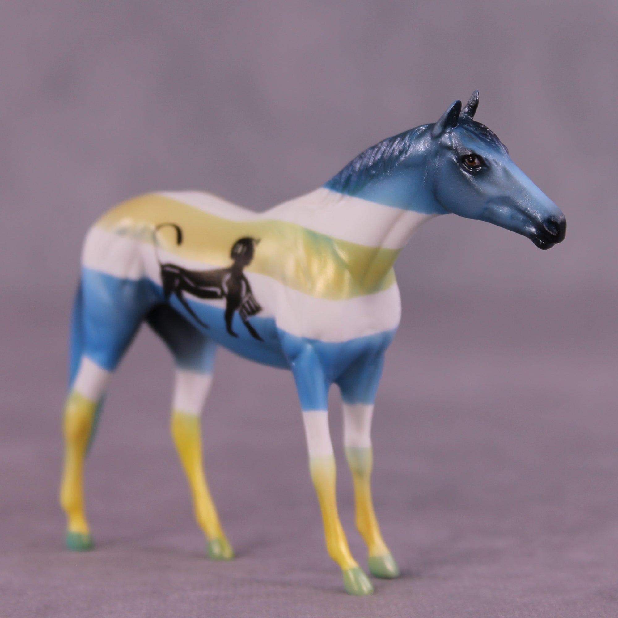 More Than Cats OOAK Chip Thoroughbred by Kike (Enrique) Duarte CL25