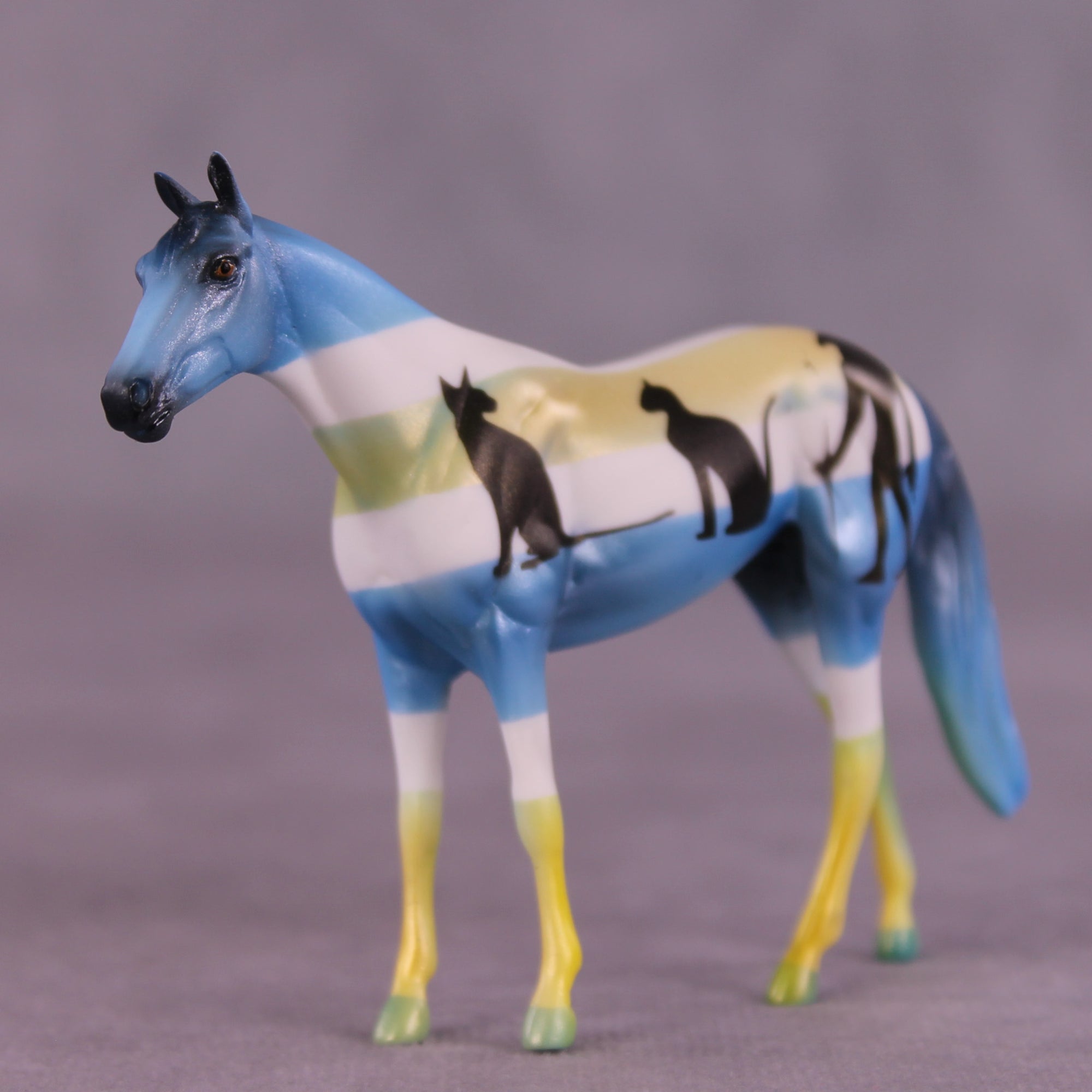 More Than Cats OOAK Chip Thoroughbred by Kike (Enrique) Duarte CL25