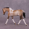 &quot;Dried Roses&quot; OOAK FCM Warmblood Pebble by Dawn Quick EQ25