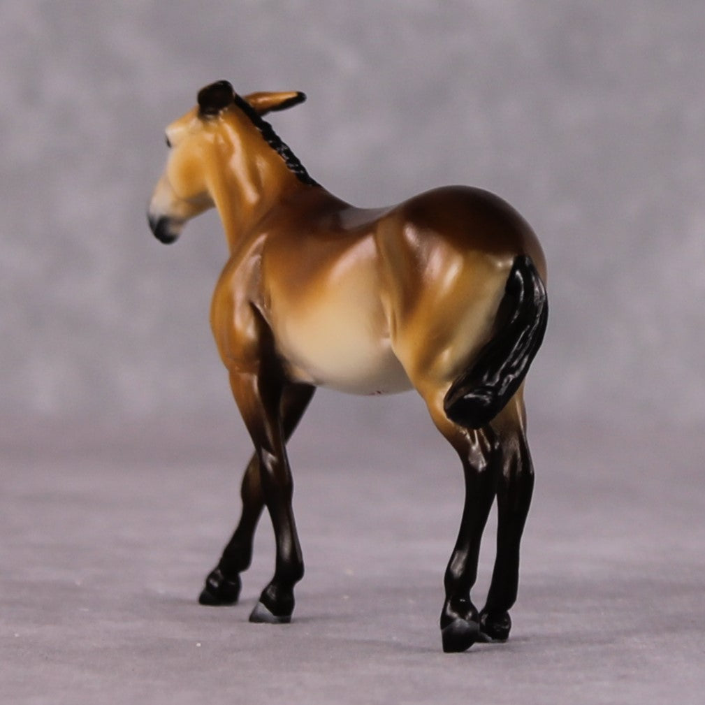 "Lil Sass" OOAK Custom Bay Mule Chip By Tiffany Purdy - GemStone Series