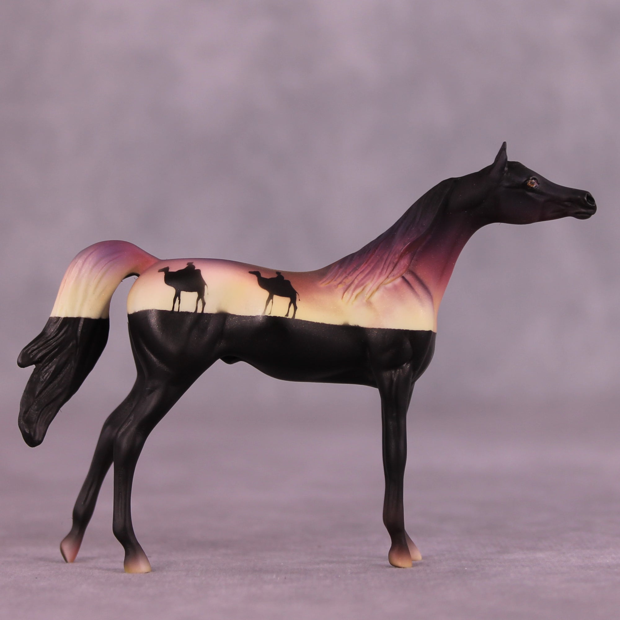 Sunset in Egypt OOAK Chip Arabian by Kike (Enrique) Duarte CL25