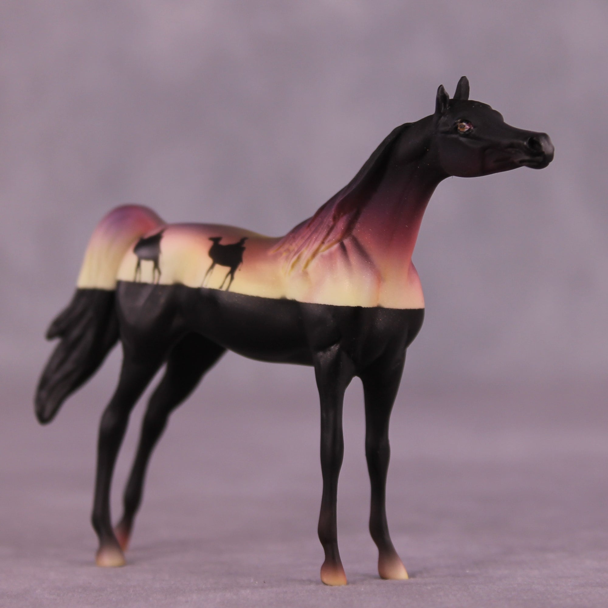 Sunset in Egypt OOAK Chip Arabian by Kike (Enrique) Duarte CL25