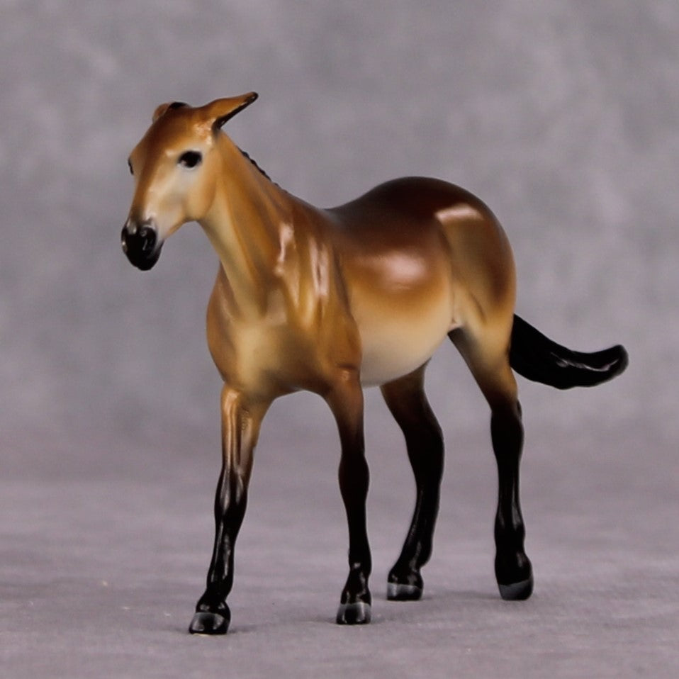 "Lil Sass" OOAK Custom Bay Mule Chip By Tiffany Purdy - GemStone Series