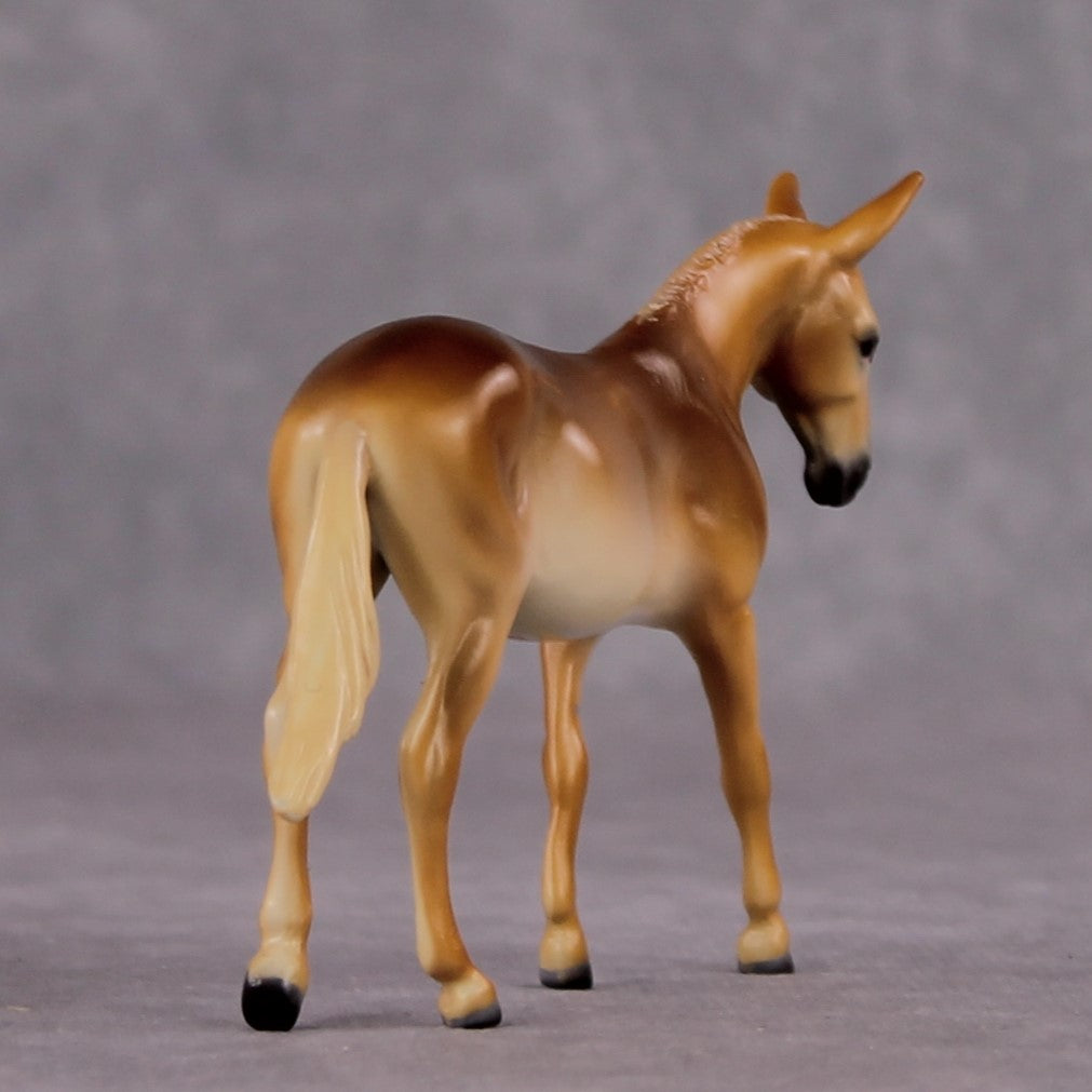 "Sassy Sunshine" OOAK Custom Chestnut Mule Chip By Tiffany Purdy - GemStone Series