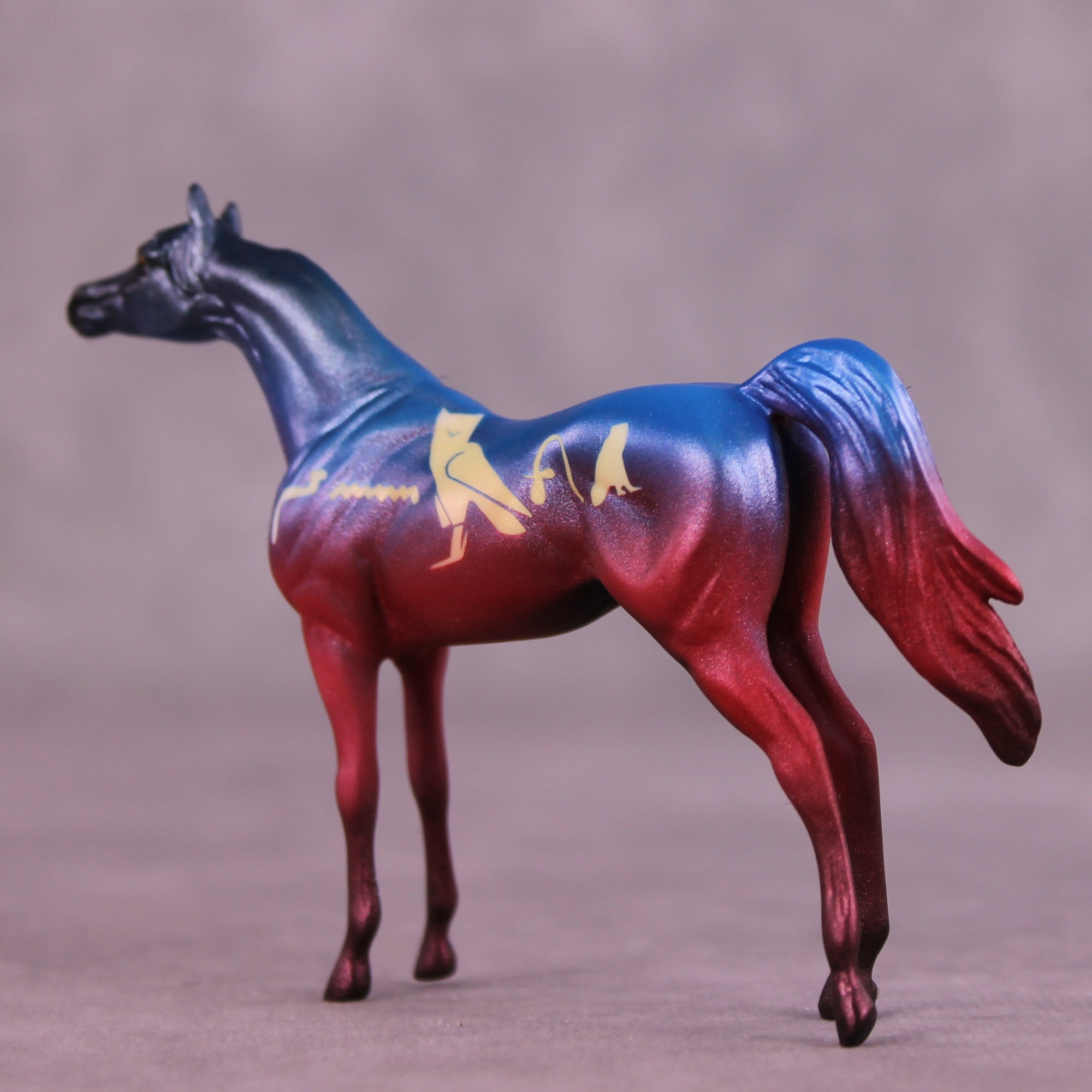 Mysterious OOAK Chip Arabian by Kike (Enrique) Duarte CL25