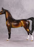 Ah-Maize-Ing! OOAK Bay Sage Yellow Tone Arabian By Dawn Quick