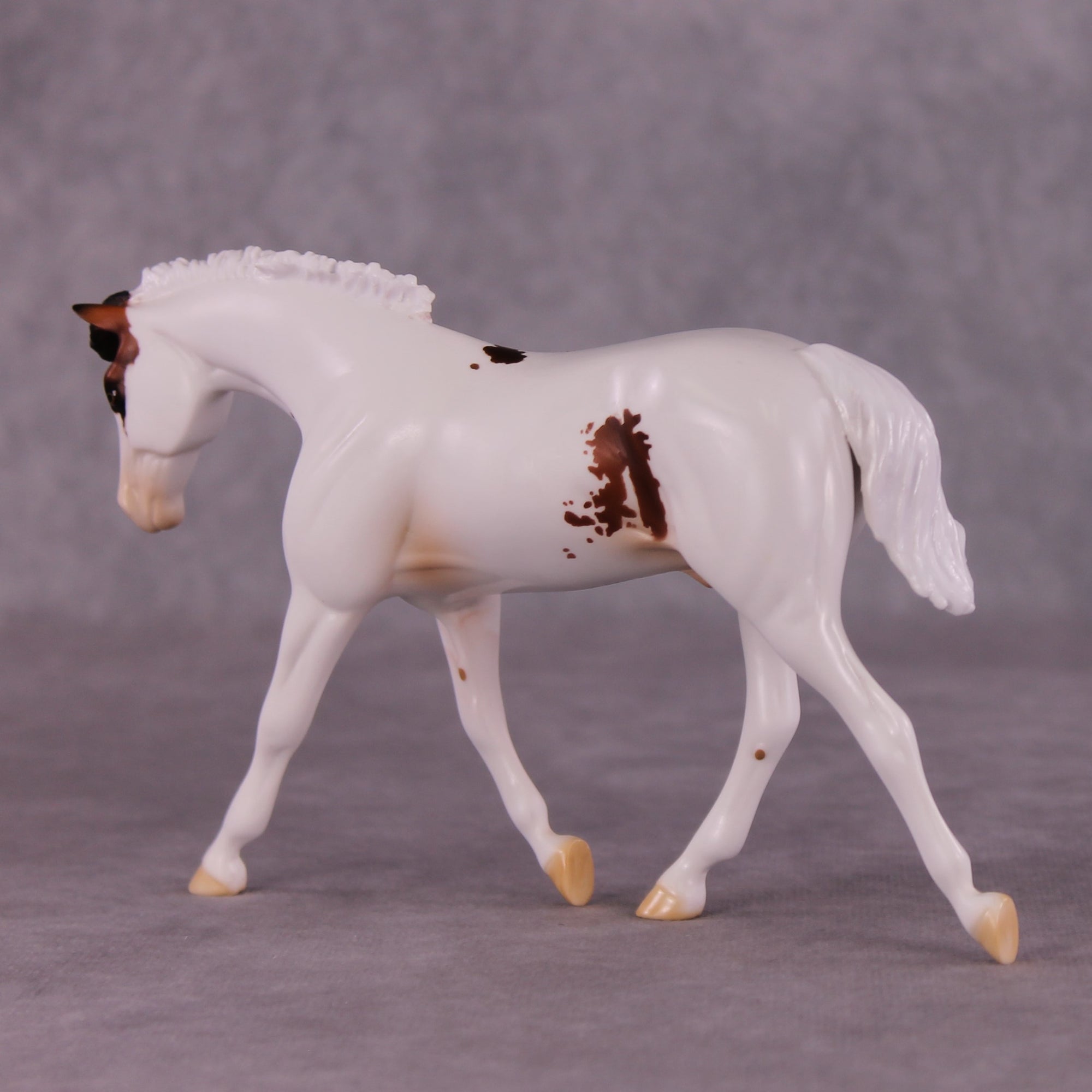 "Hanamichi" OOAK FCM Warmblood Pebble by Dawn Quick EQ25