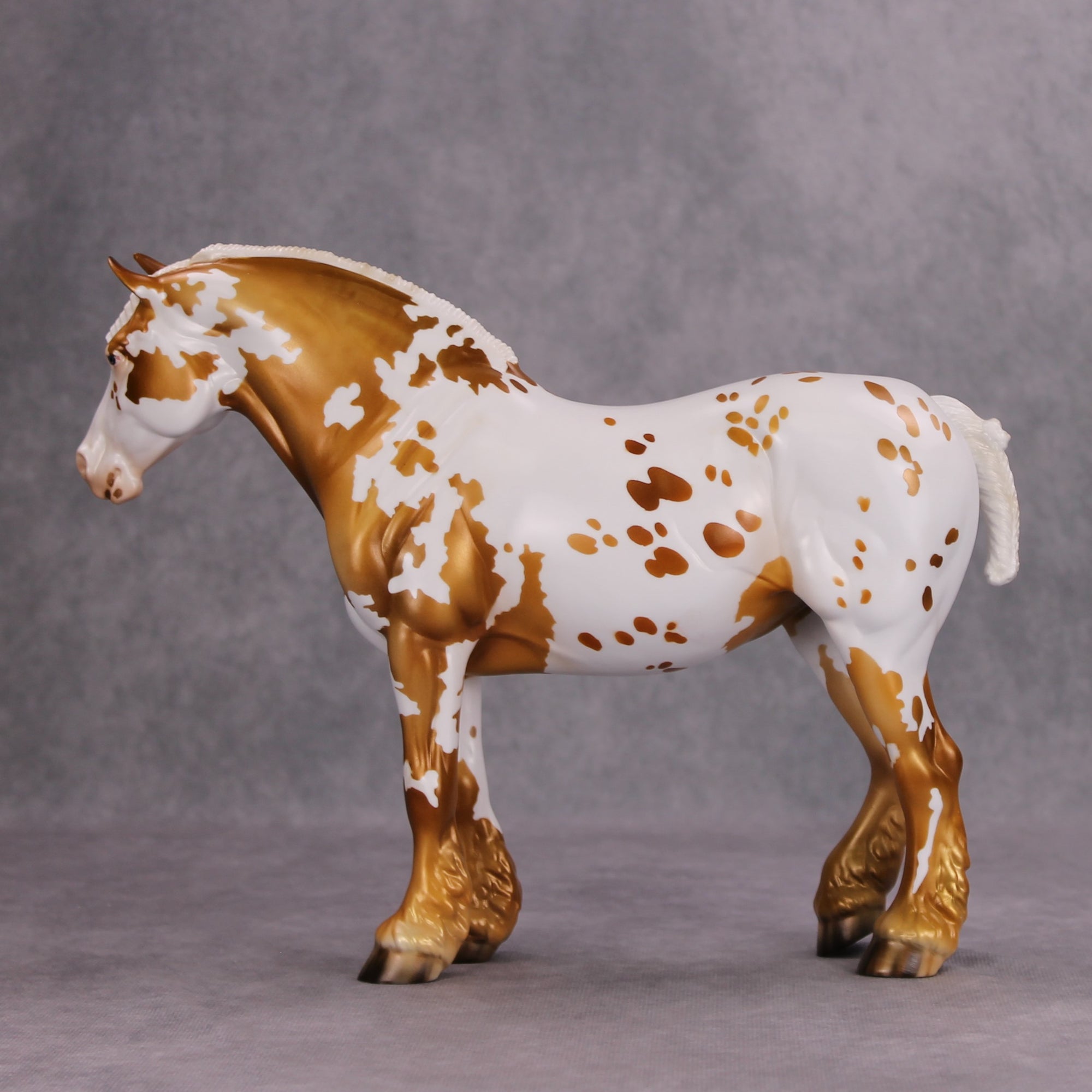All Dolled Up OOAK Palomino Heavy Draft By Julie Keim MM24