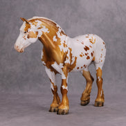 All Dolled Up OOAK Palomino Heavy Draft By Julie Keim MM24