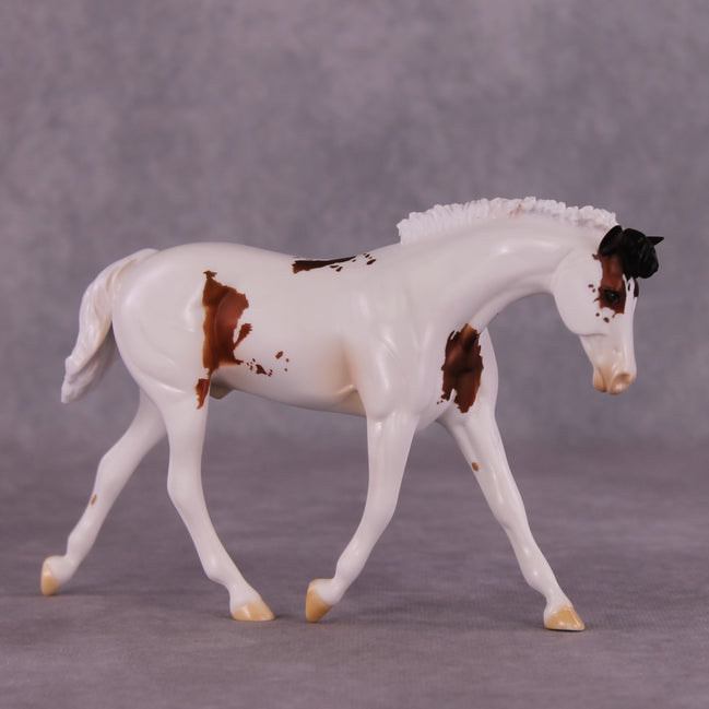 "Hanamichi" OOAK FCM Warmblood Pebble by Dawn Quick EQ25