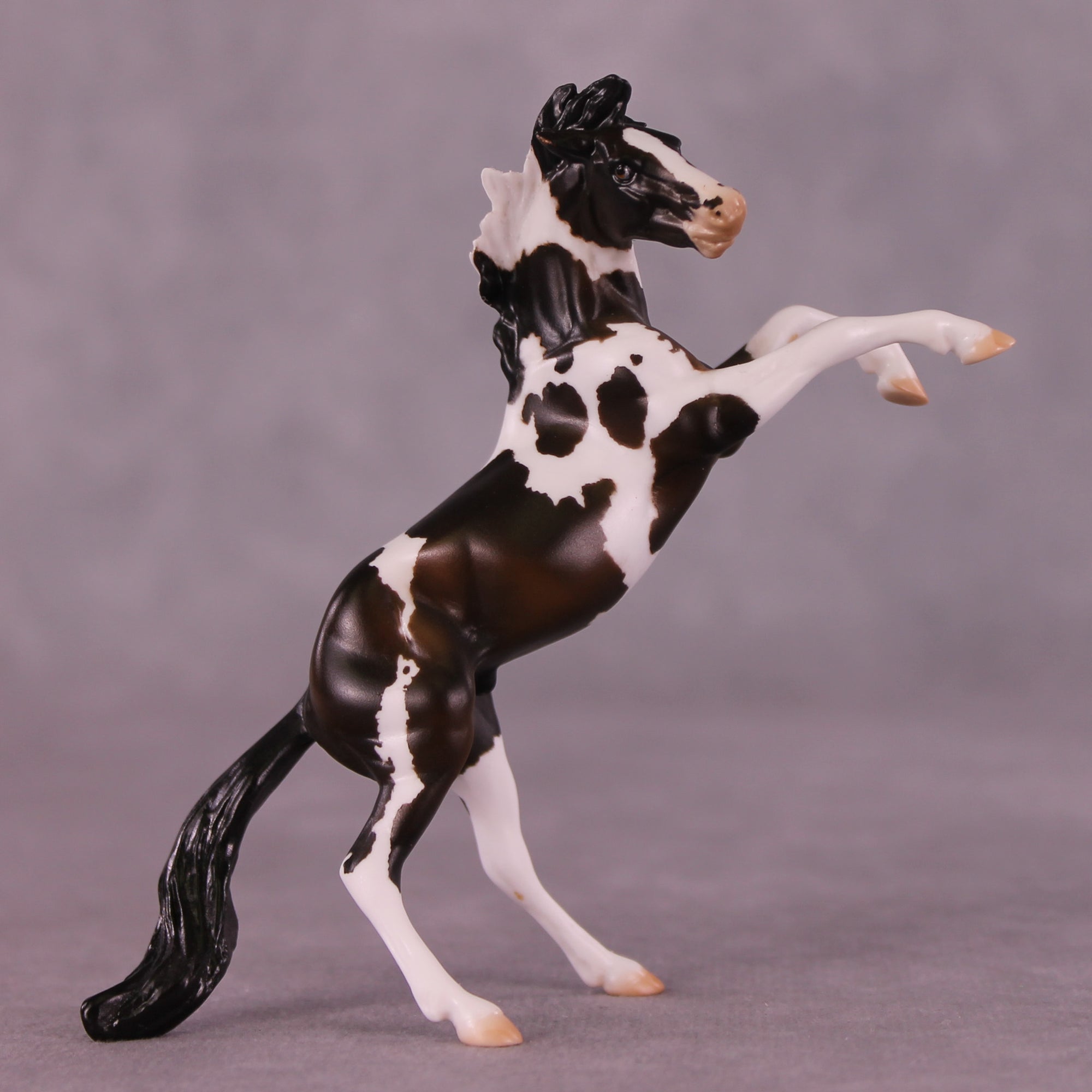 Grant OOAK Chip Rearing Horse by Julie Keim Special Chip Drop