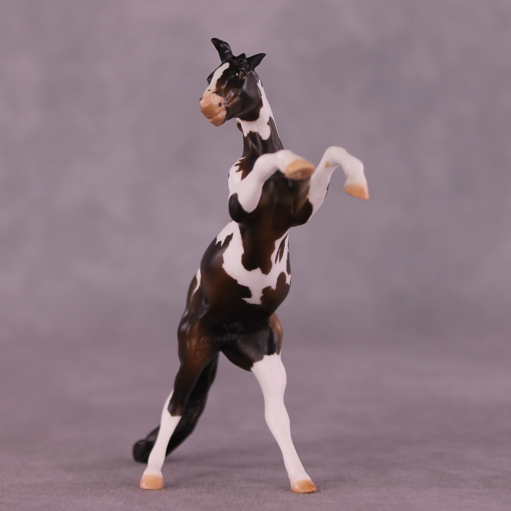 Grant OOAK Chip Rearing Horse by Julie Keim Special Chip Drop