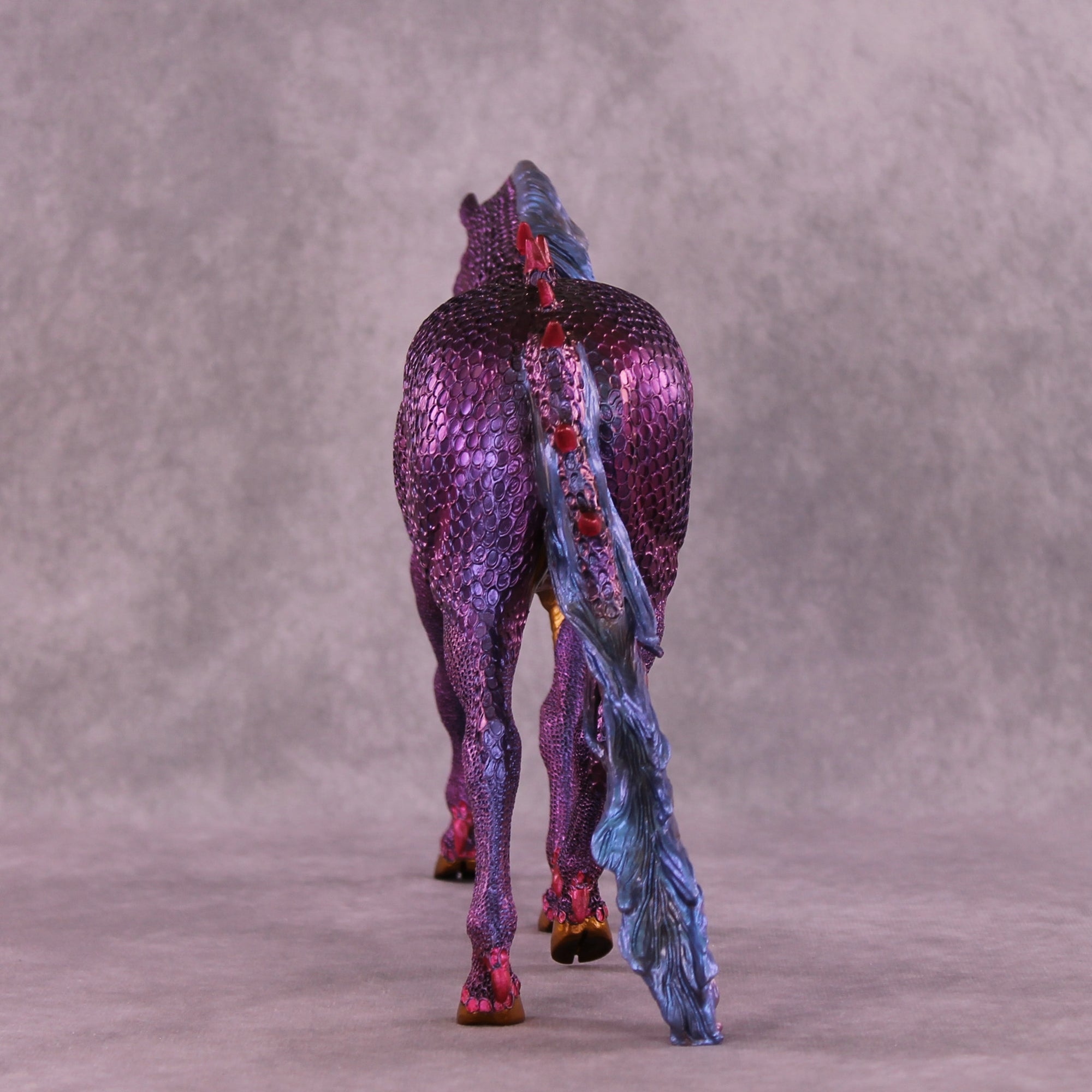 The Teeth Don't Go Back In OOAK EFCM Irish Draught by Kristen Cermele MM25