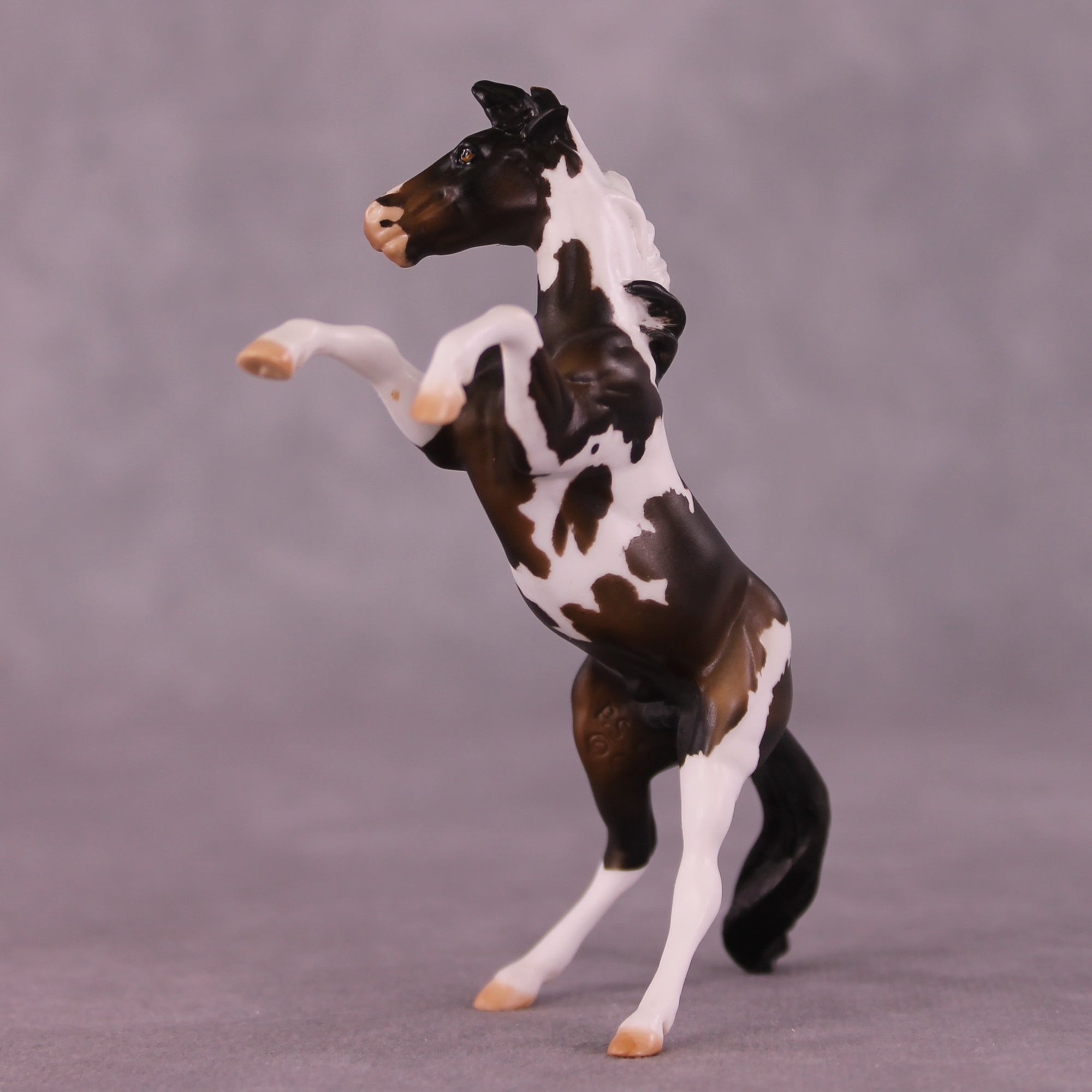 Grant OOAK Chip Rearing Horse by Julie Keim Special Chip Drop