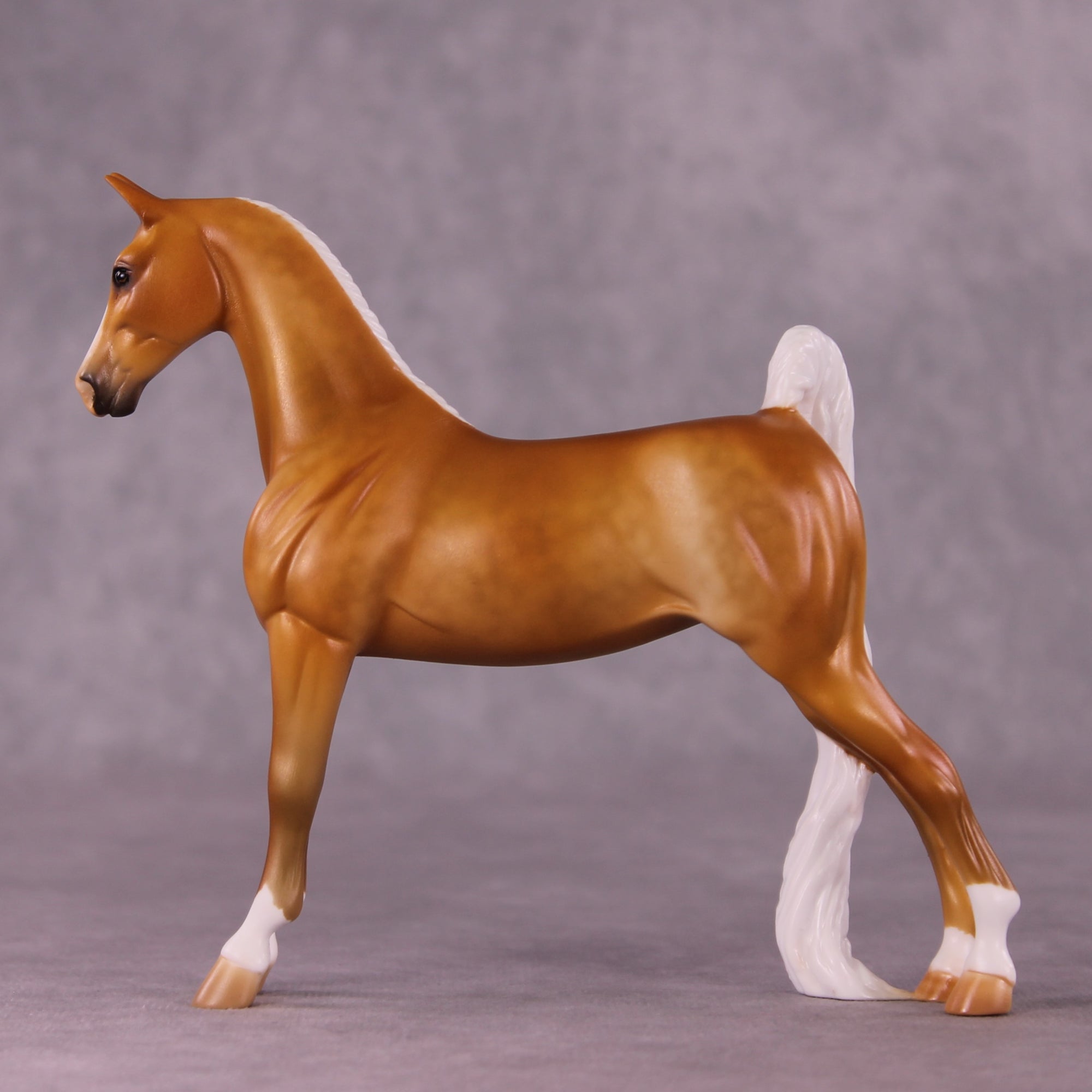 Gold Standard OOAK Pebble Saddlebred by Julie Keim EQ25