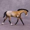 &quot;4th Wall&quot; OOAK FCM Warmblood Pebble by Dawn Quick EQ25