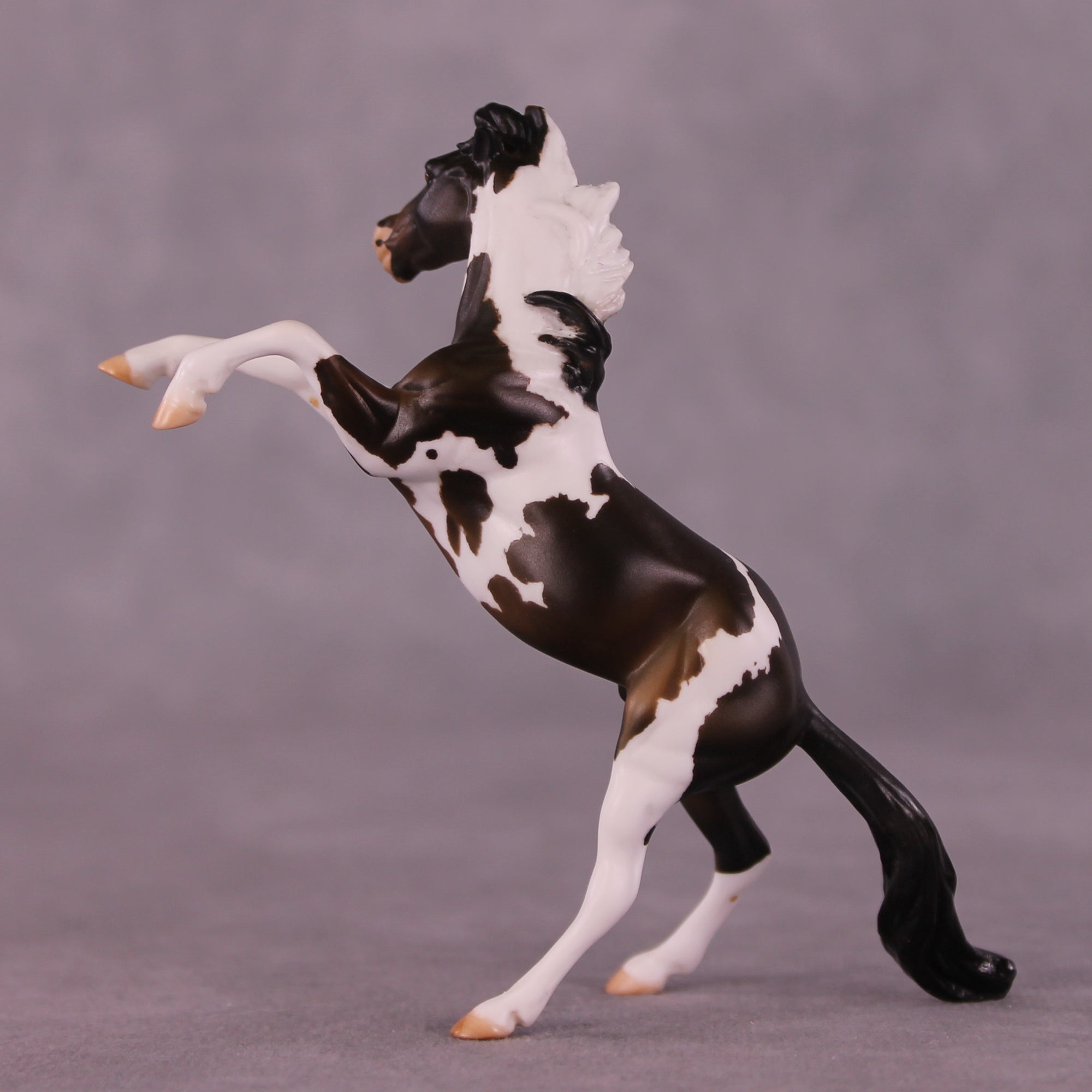 Grant OOAK Chip Rearing Horse by Julie Keim Special Chip Drop