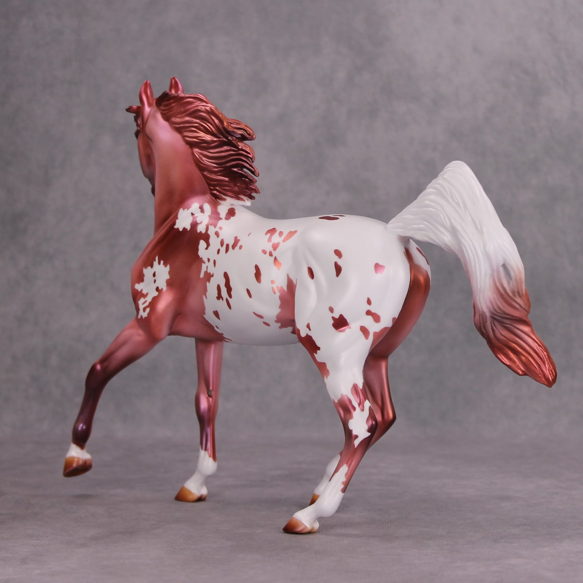 Rose&#39; All Day OOAK Pink Deco Arab Mare By Julie Keim MM24