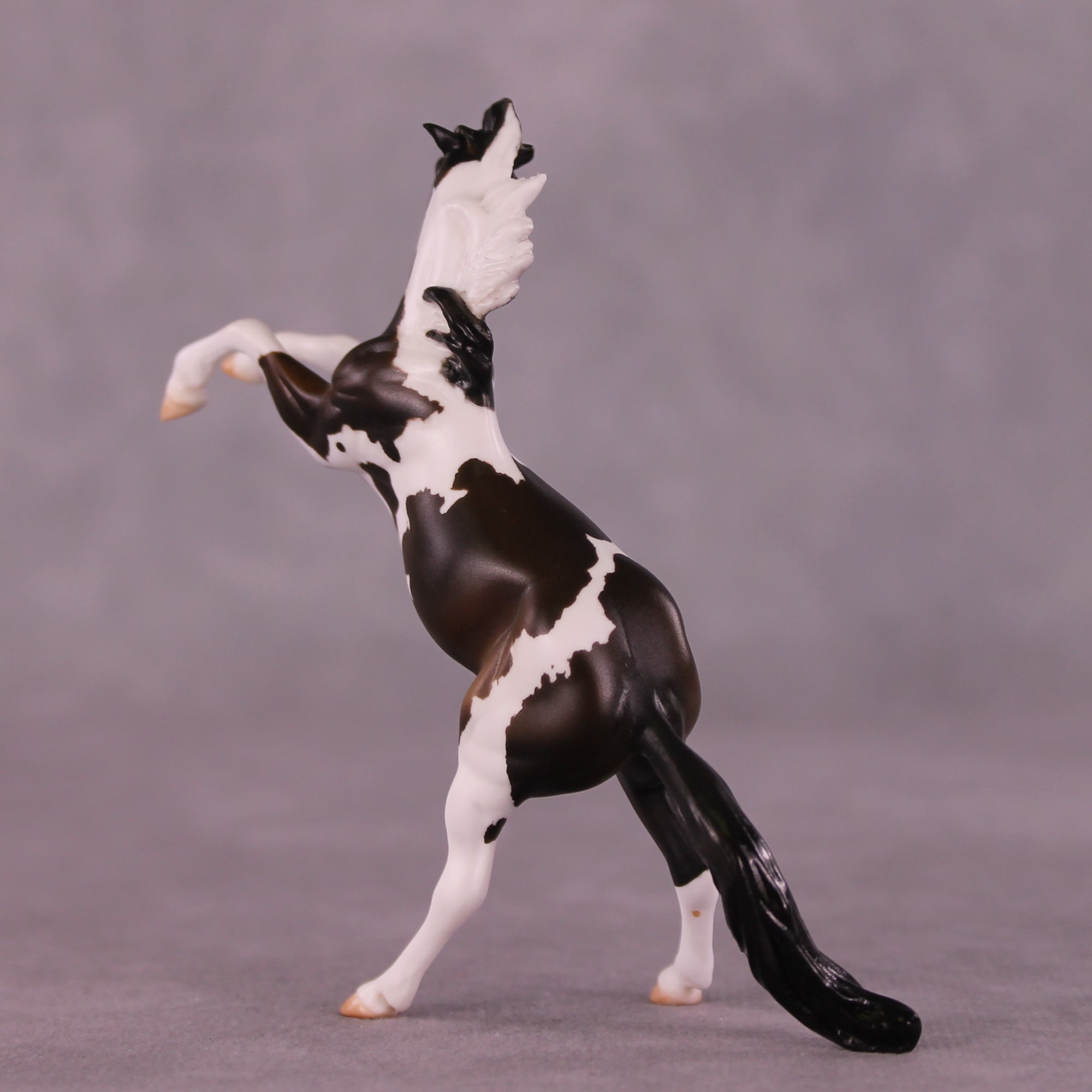 Grant OOAK Chip Rearing Horse by Julie Keim Special Chip Drop