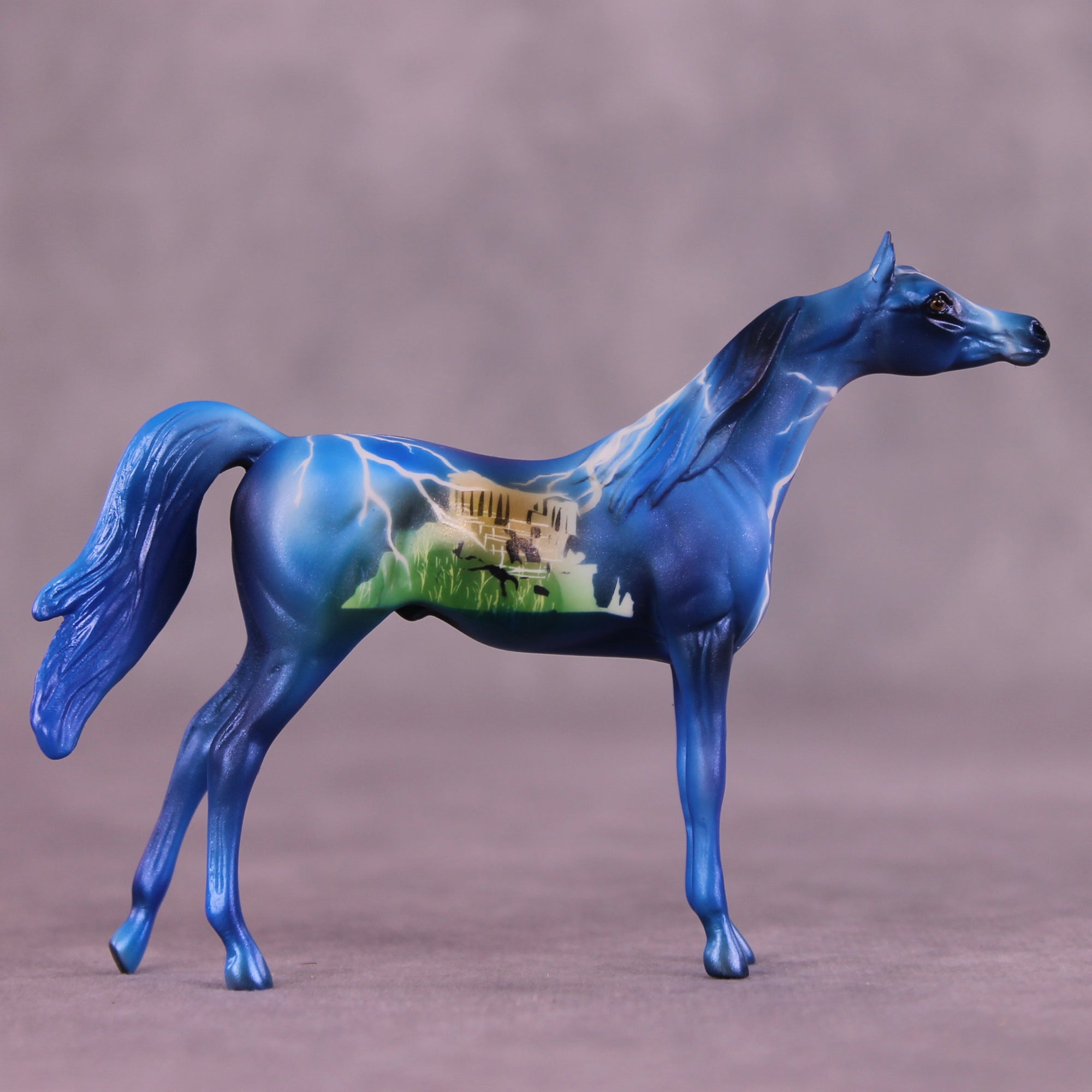 Mini Zeus OOAK Chip Arabian by Kike (Enrique) Duarte CL25