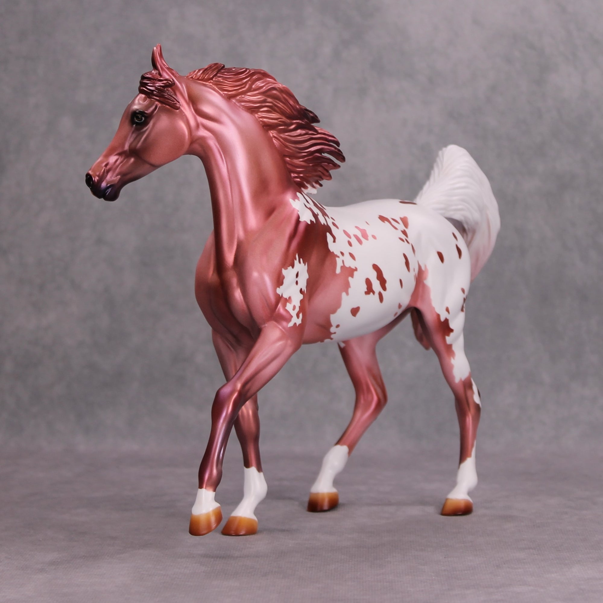 Rose&#39; All Day OOAK Pink Deco Arab Mare By Julie Keim MM24