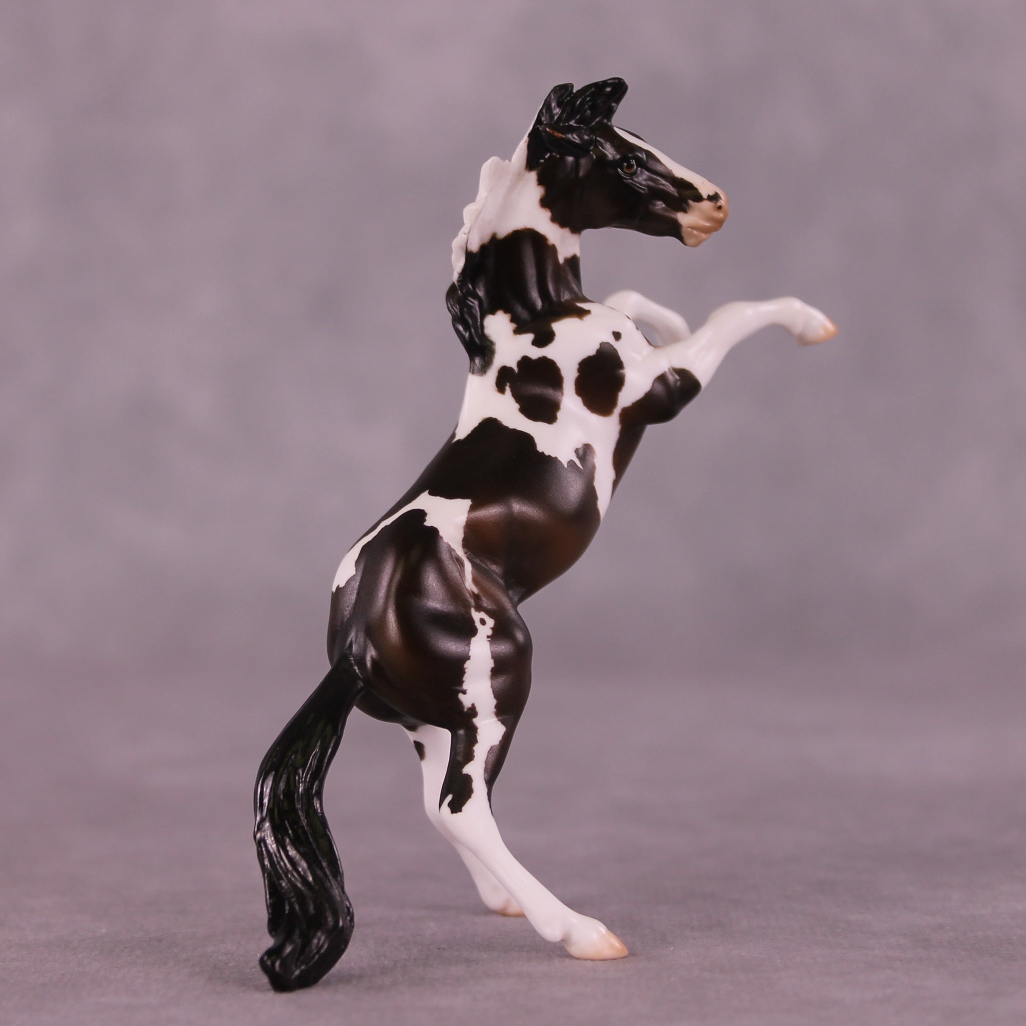 Grant OOAK Chip Rearing Horse by Julie Keim Special Chip Drop