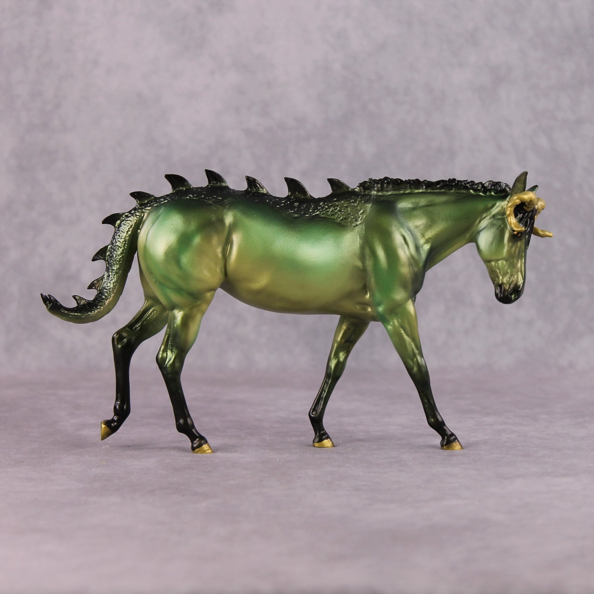 "Mulfaba" OOAK Dragon Deco EFCM Pebble Mule By Tiffany Purdy Best Offer