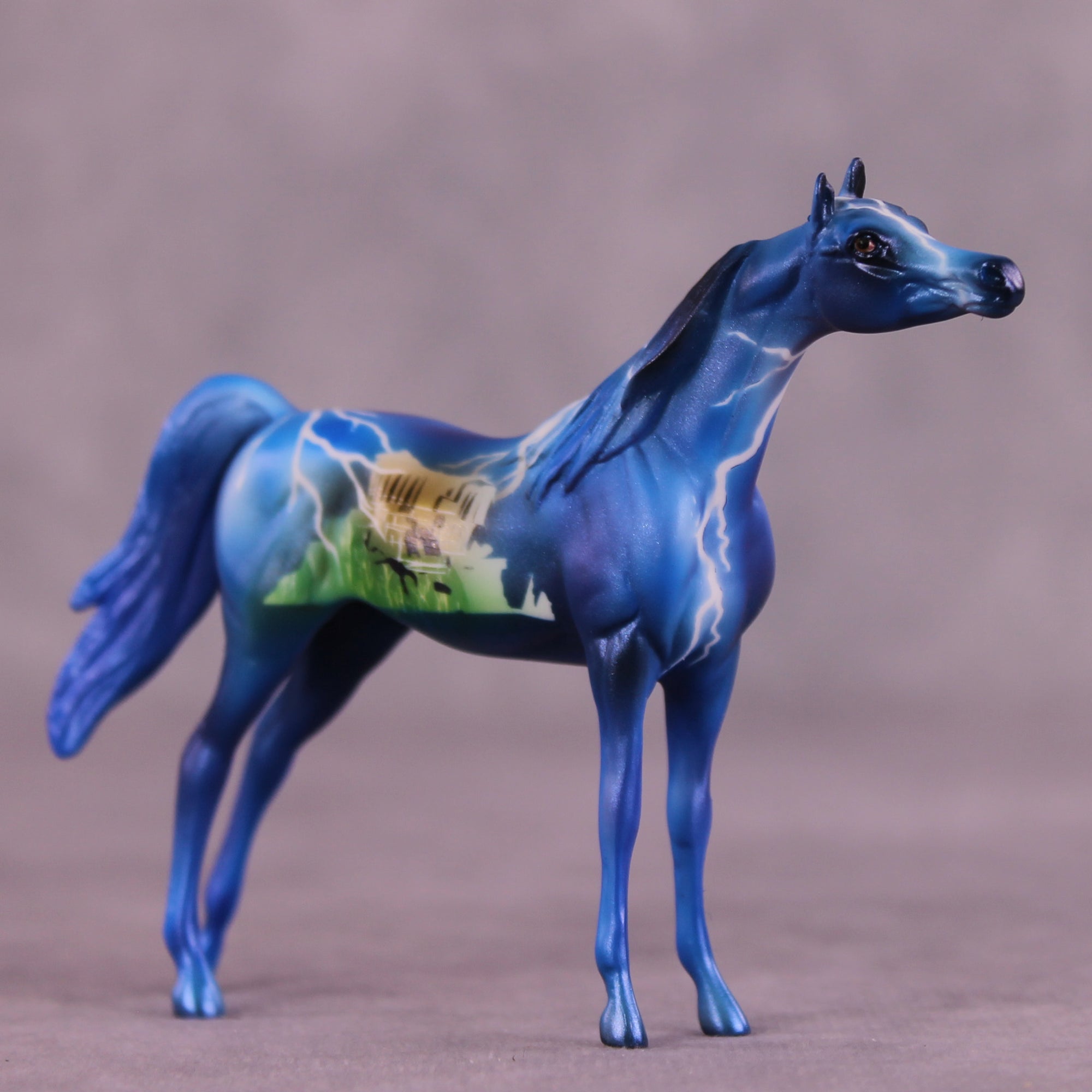 Mini Zeus OOAK Chip Arabian by Kike (Enrique) Duarte CL25