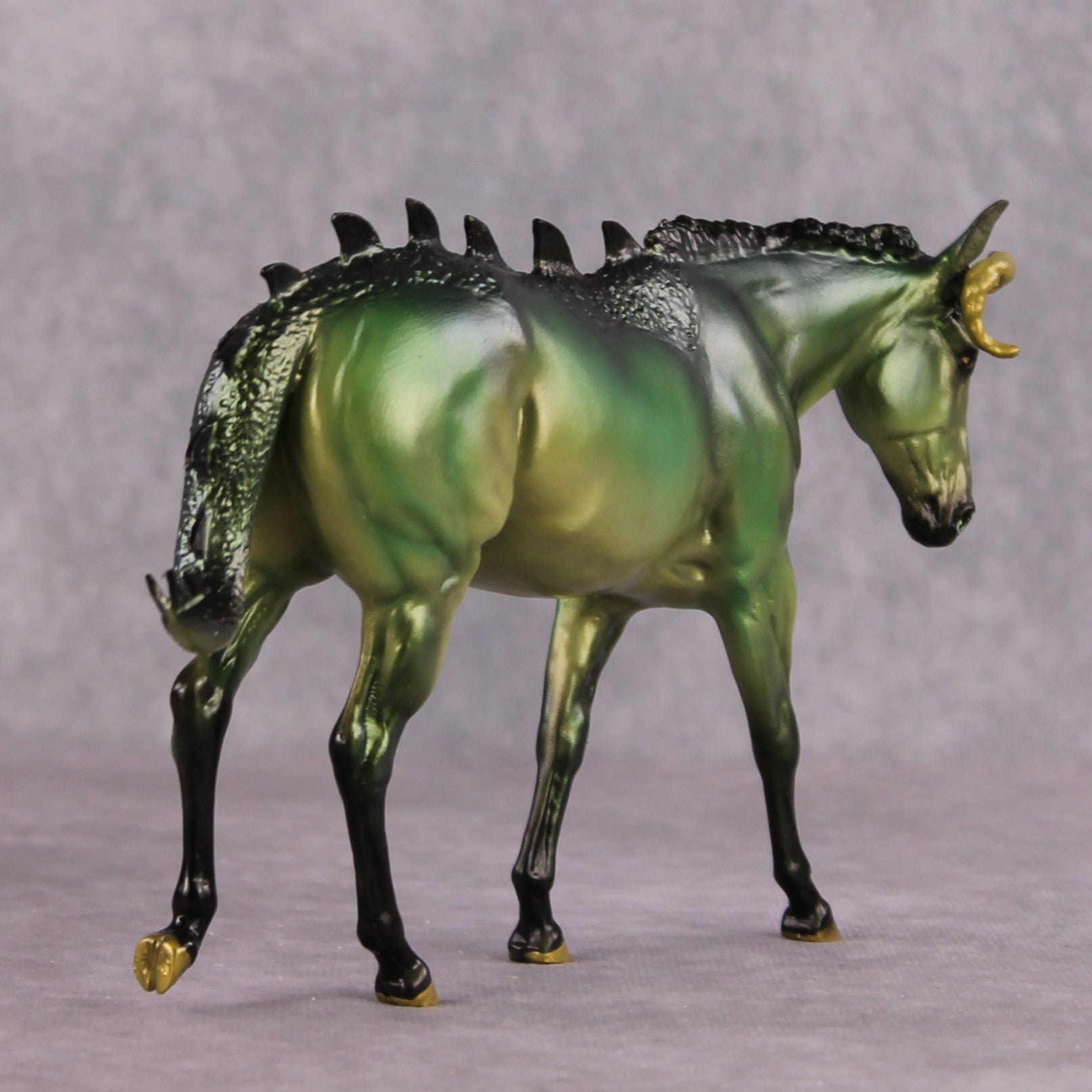 "Mulfaba" OOAK Dragon Deco EFCM Pebble Mule By Tiffany Purdy Best Offer