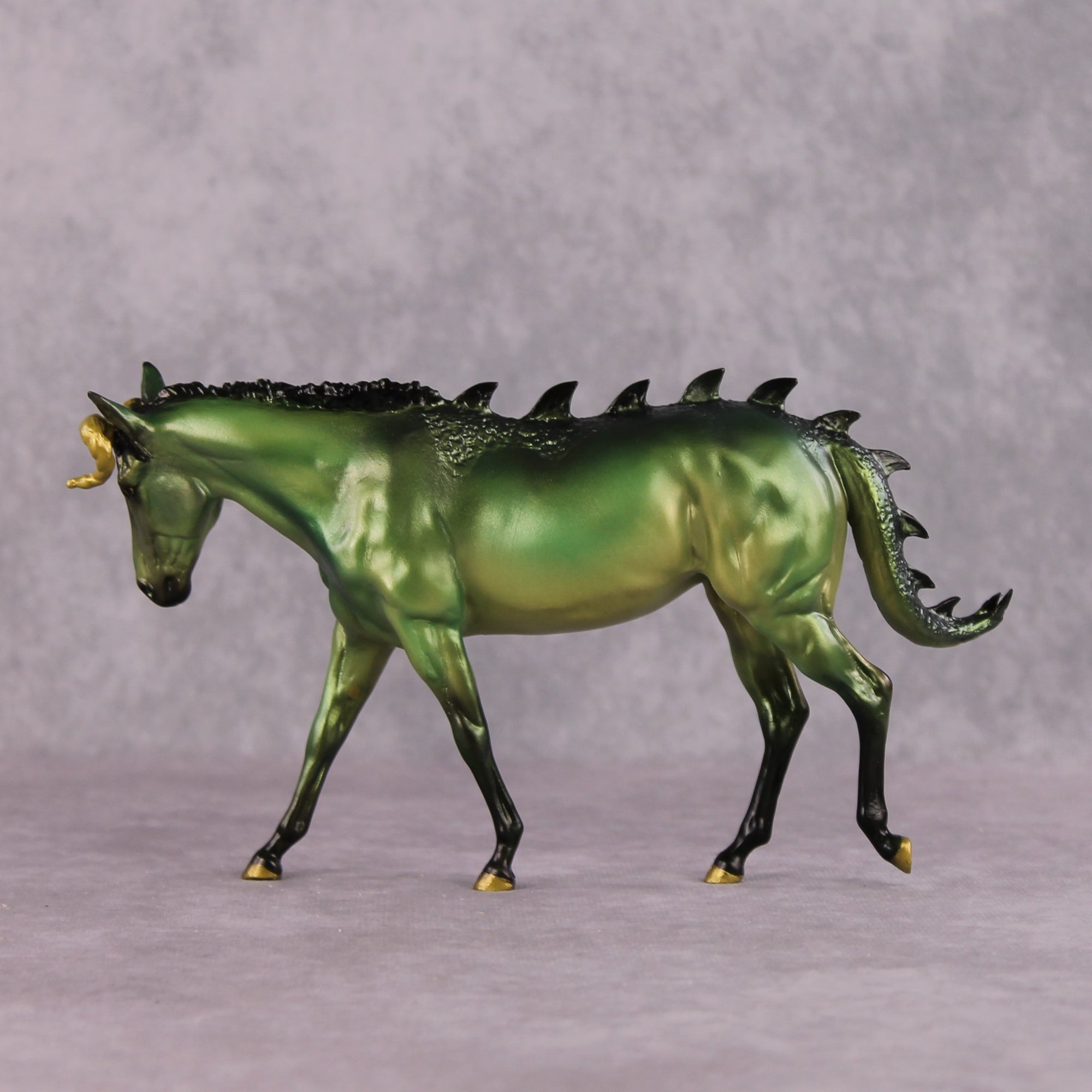 "Mulfaba" OOAK Dragon Deco EFCM Pebble Mule By Tiffany Purdy Best Offer