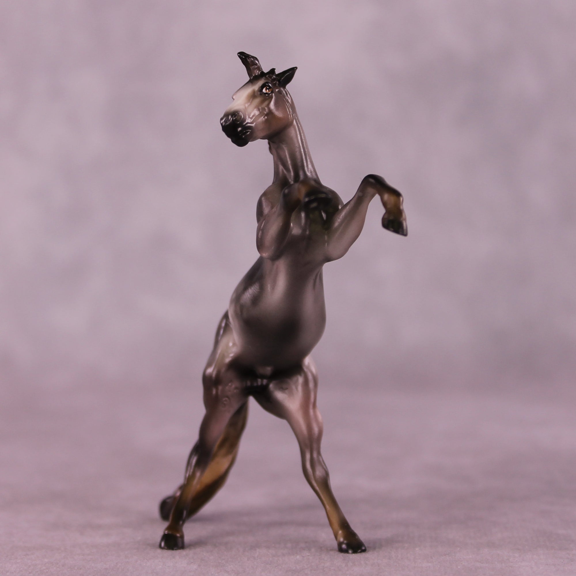 Jefferson OOAK Chip Rearing Horse by Julie Keim Special Chip Drop